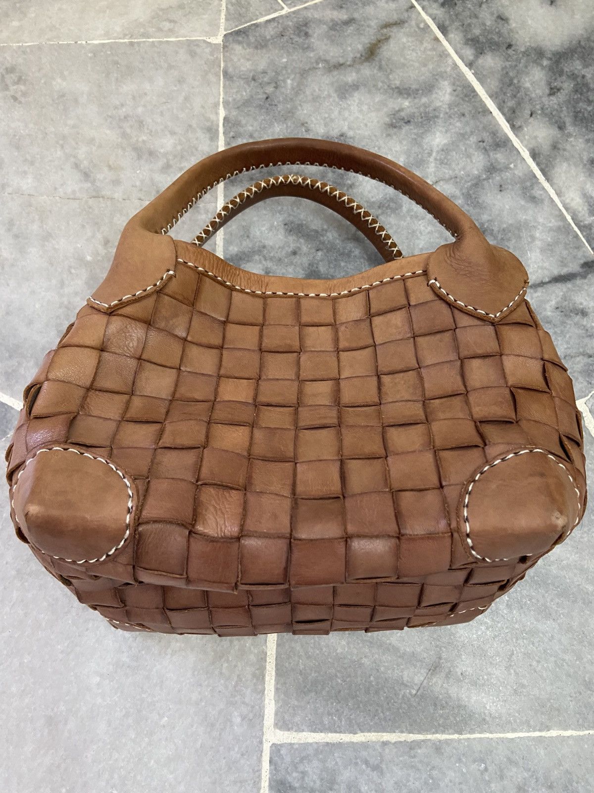 Genuine Leather Genuine Leather Patina Peaks Peak Japan Bag Size ONE SIZE - 7 Thumbnail