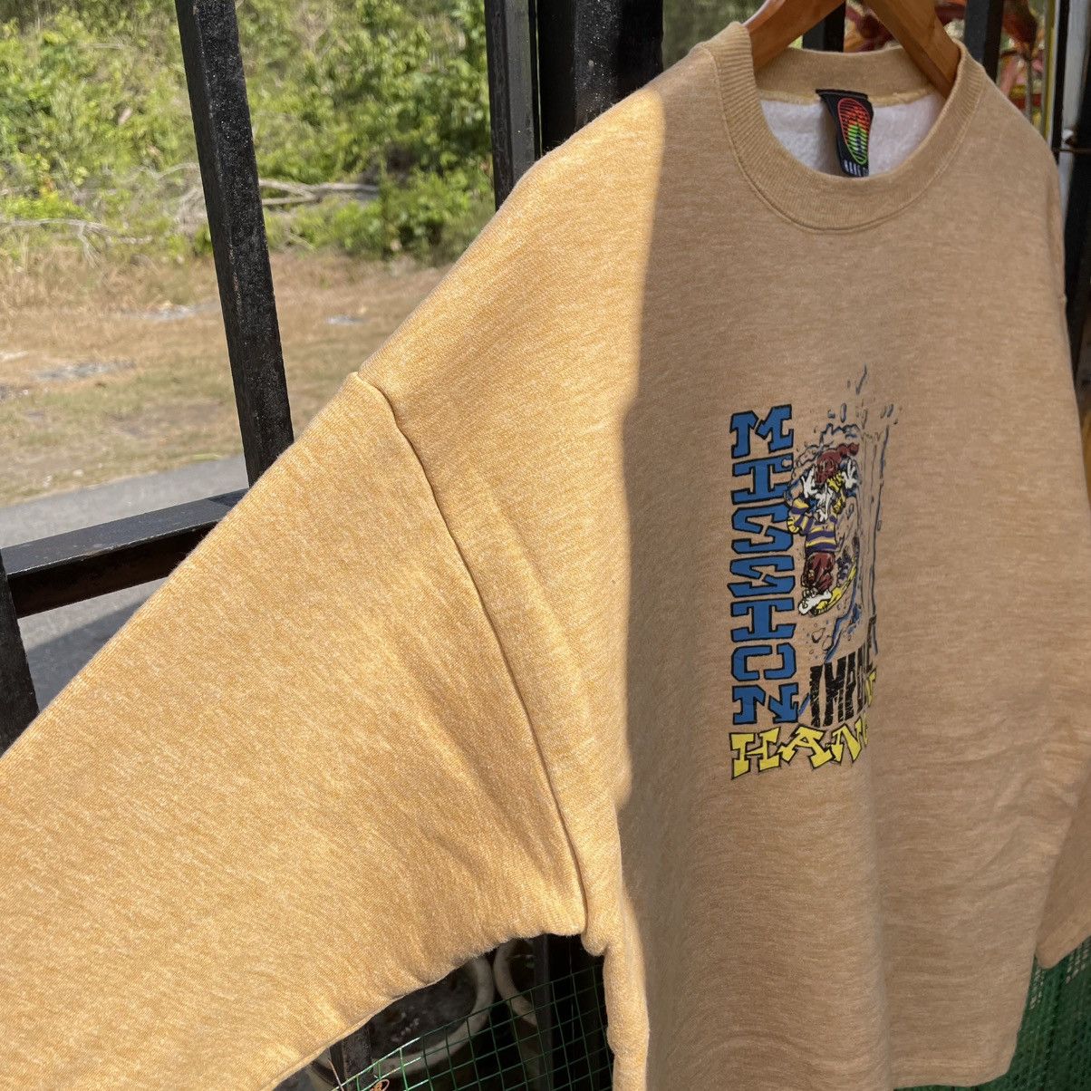 Hang Ten 🔥Vintage 90s Hang Ten Mission Impossible Surf Sweatshirts Size US M / EU 48-50 / 2 - 8 Thumbnail