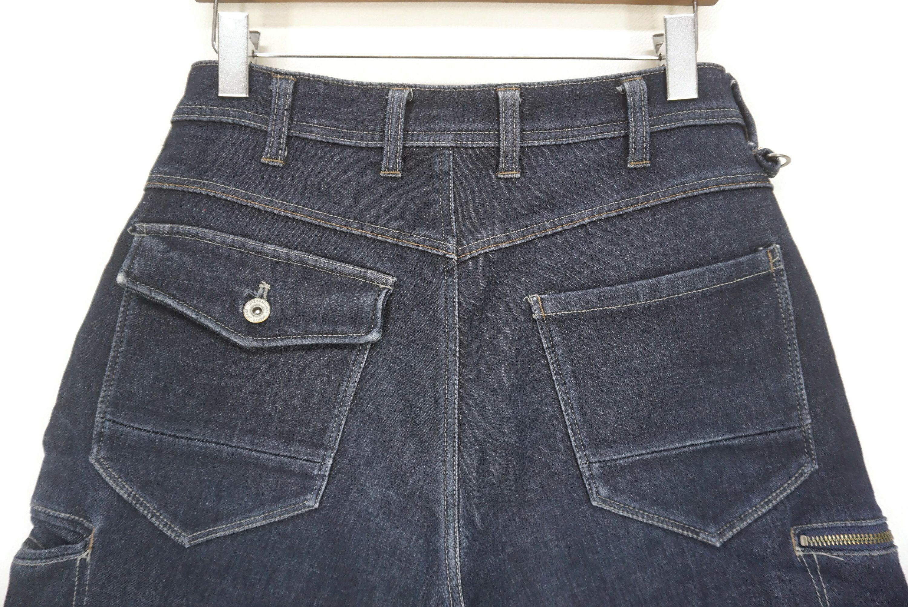 Japanese Brand Fieldcore Jeans Size W30xL27.5 Fleece Lining Cropped Jorts Size US 30 / EU 46 - 8 Thumbnail