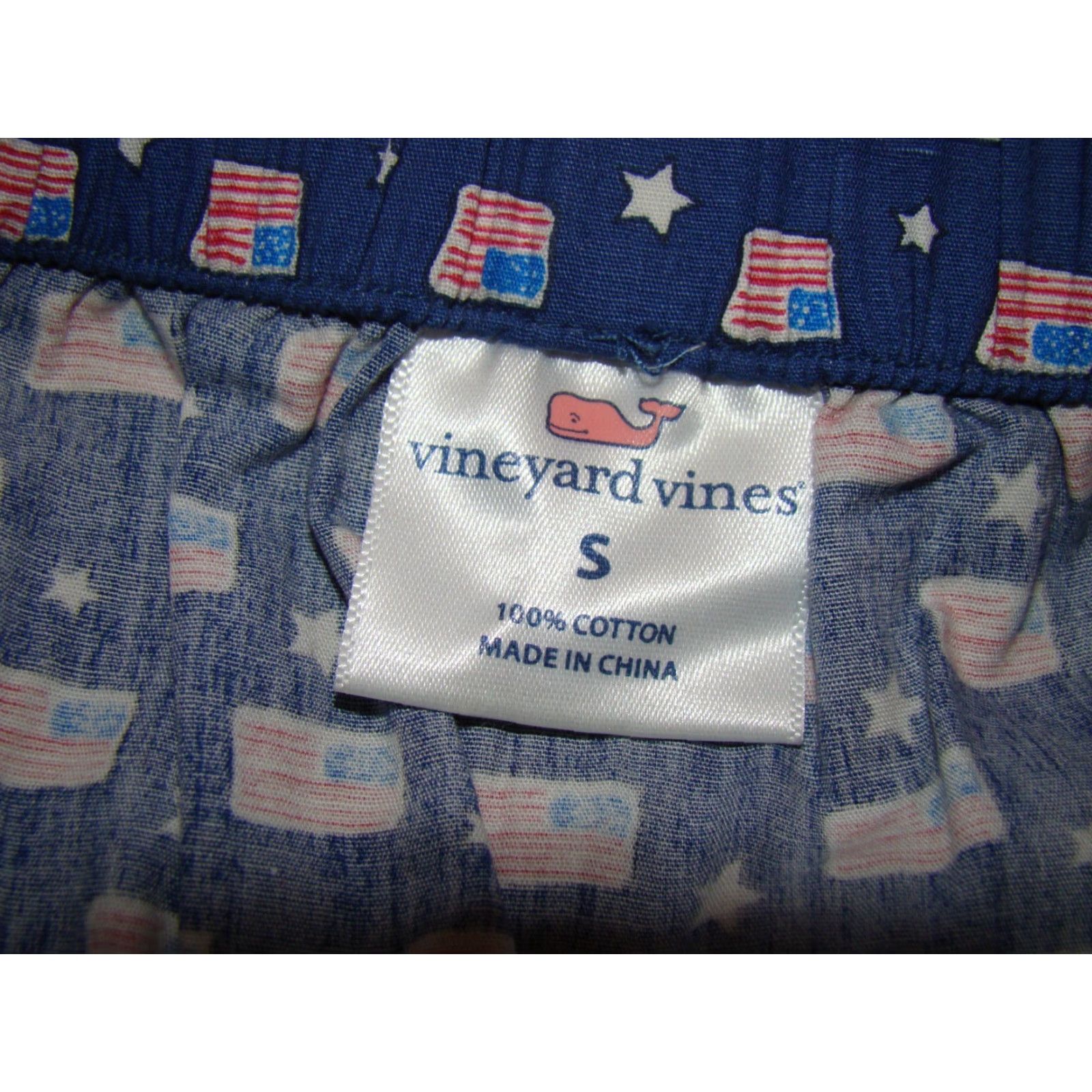 Vineyard Vines Vineyard Vines Mens Small Blue USA Flag Patriotic Boxer Shorts Boxer Shorts USA Flag Men Small Blue Vineyard Vines USA Patriotic Shorts Size US 29 - 2 Thumbnail