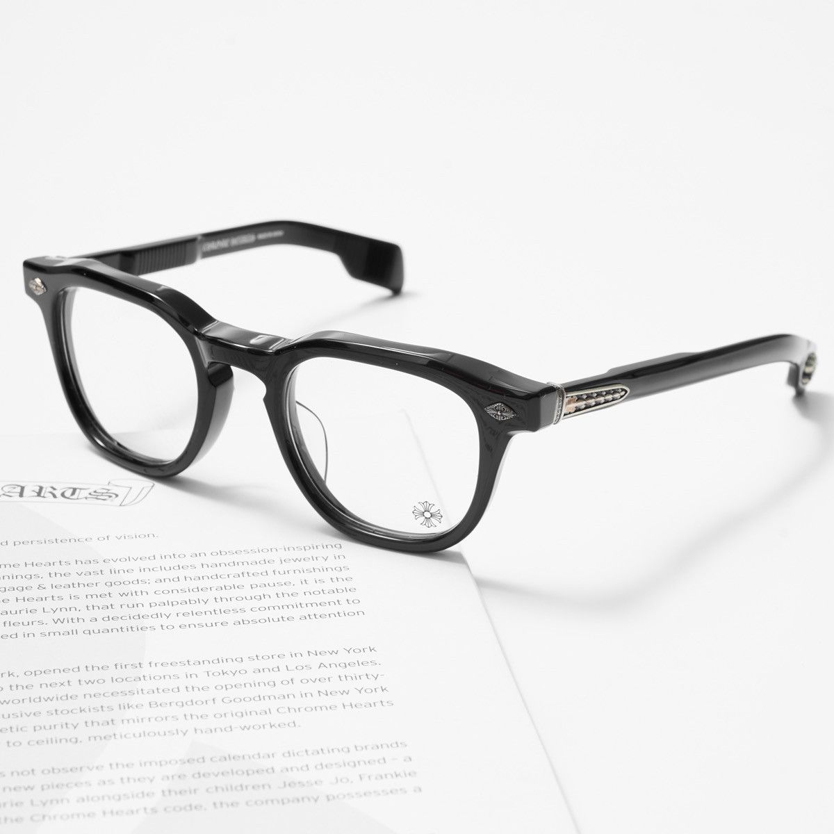 Chrome Hearts CHROME HEARTS CHIRP CHIRP BLACK GLASSES Size ONE SIZE - 2 Thumbnail