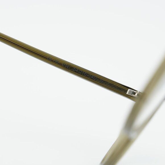 Saint Laurent Paris Saint Laurent SL39 006 Round Eyeglasses Green 54mm Frame Size ONE SIZE - 8 Thumbnail