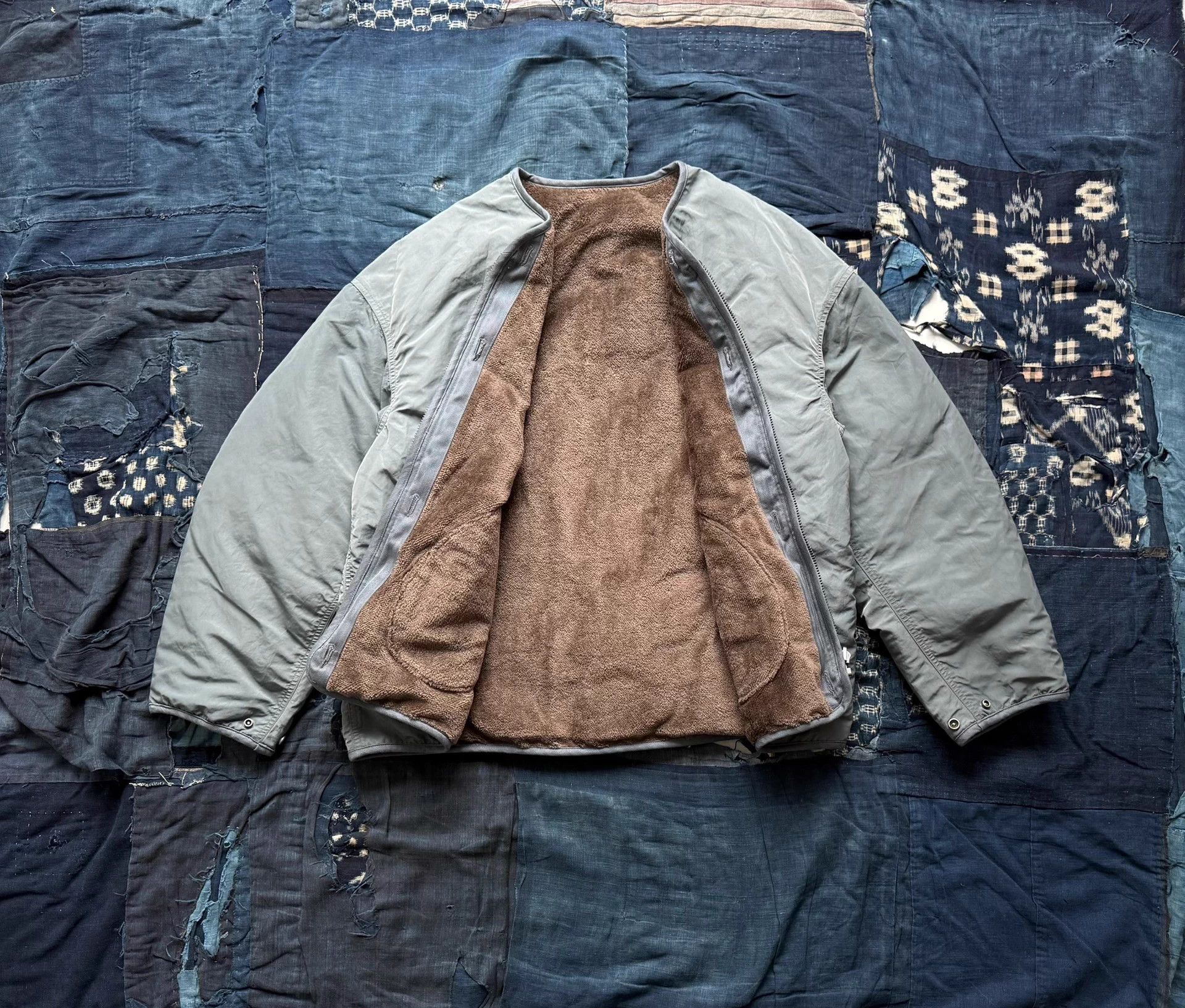 Visvim VISVIM 26SS SPOT IRIS LINER JKT Mud Dye Double Blue 4 Size US XL / EU 56 / 4 - 2 Thumbnail