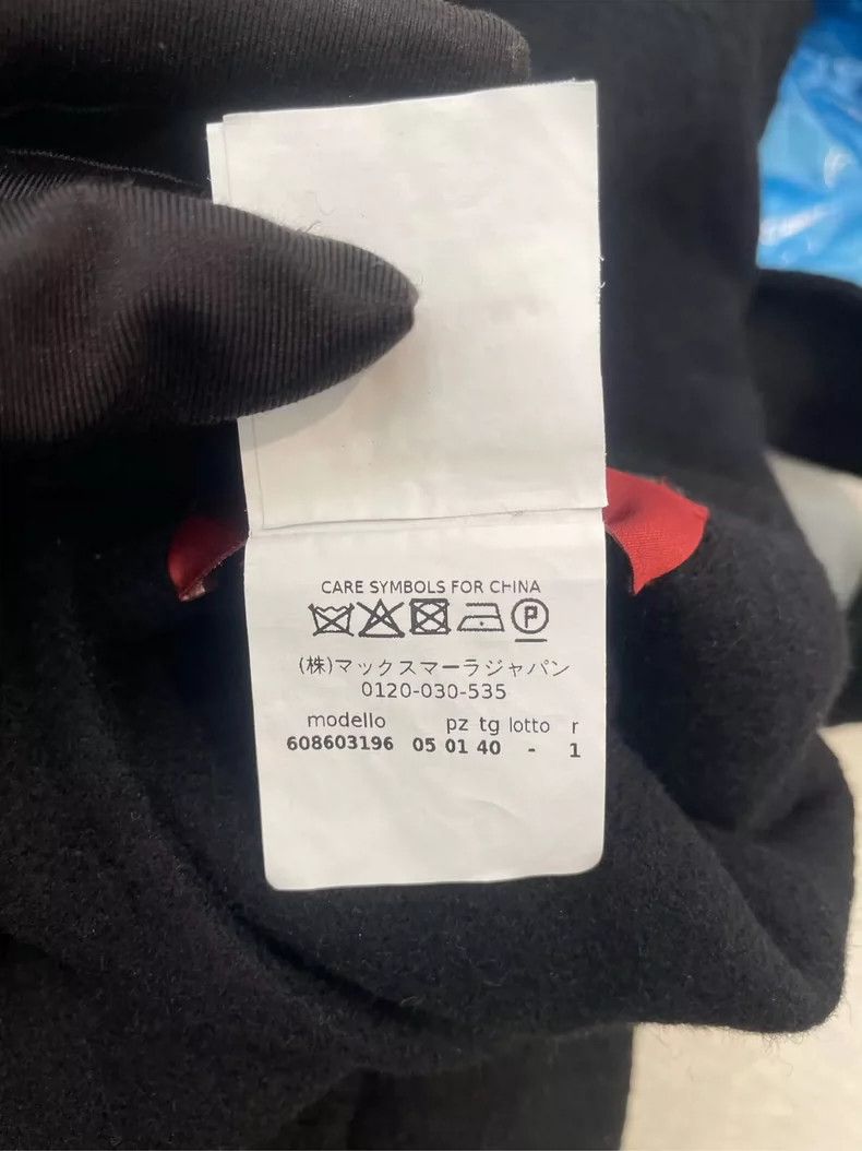 Max Mara Max Mara Autumn/Winter Classic Black Double Face Cashmere Size M / US 6-8 / IT 42-44 - 7 Thumbnail