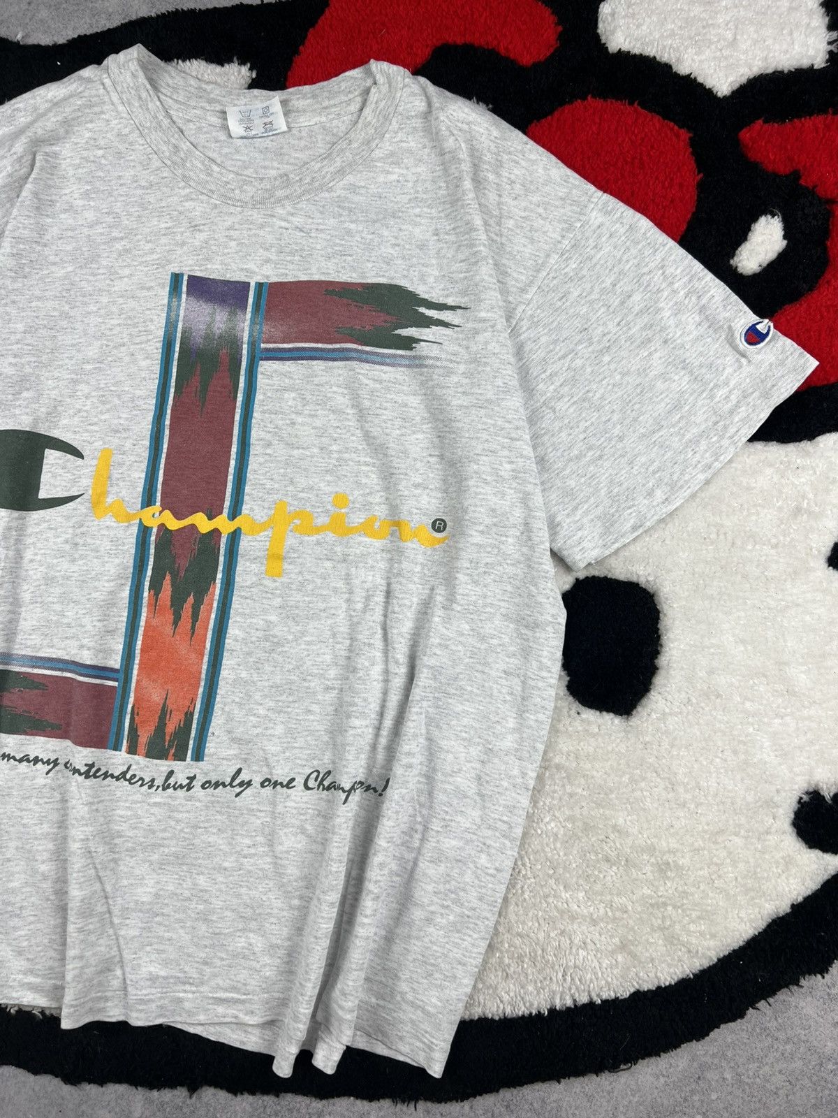 Champion Vintage Champion USA 90s Single Stitch Y2K Tee Shirt Size US L / EU 52-54 / 3 - 3 Thumbnail