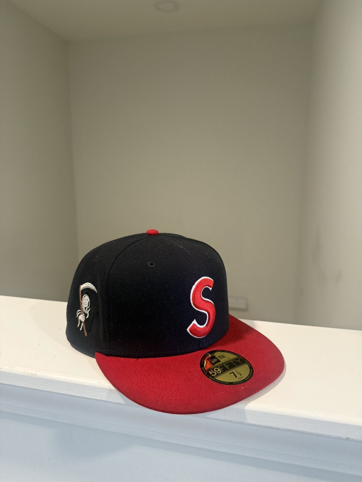 MLB × New Era × Supreme Supreme New Era Fitted Hat 7 1/2 | Grailed