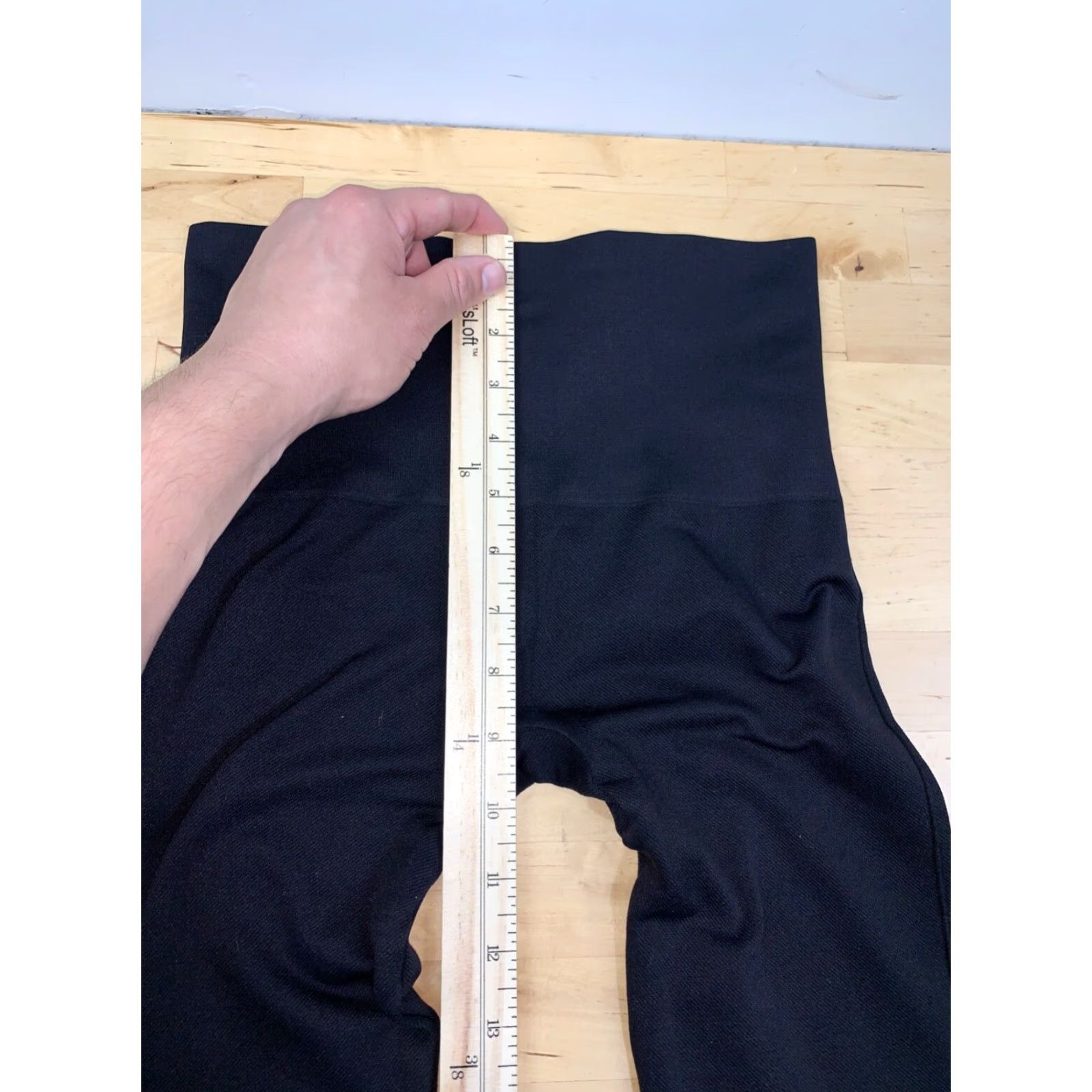 Spanx Spanx Leggings Womens S Black Crop Casual Athleisure 10775 Size 28" / US 6 / IT 42 - 4 Thumbnail