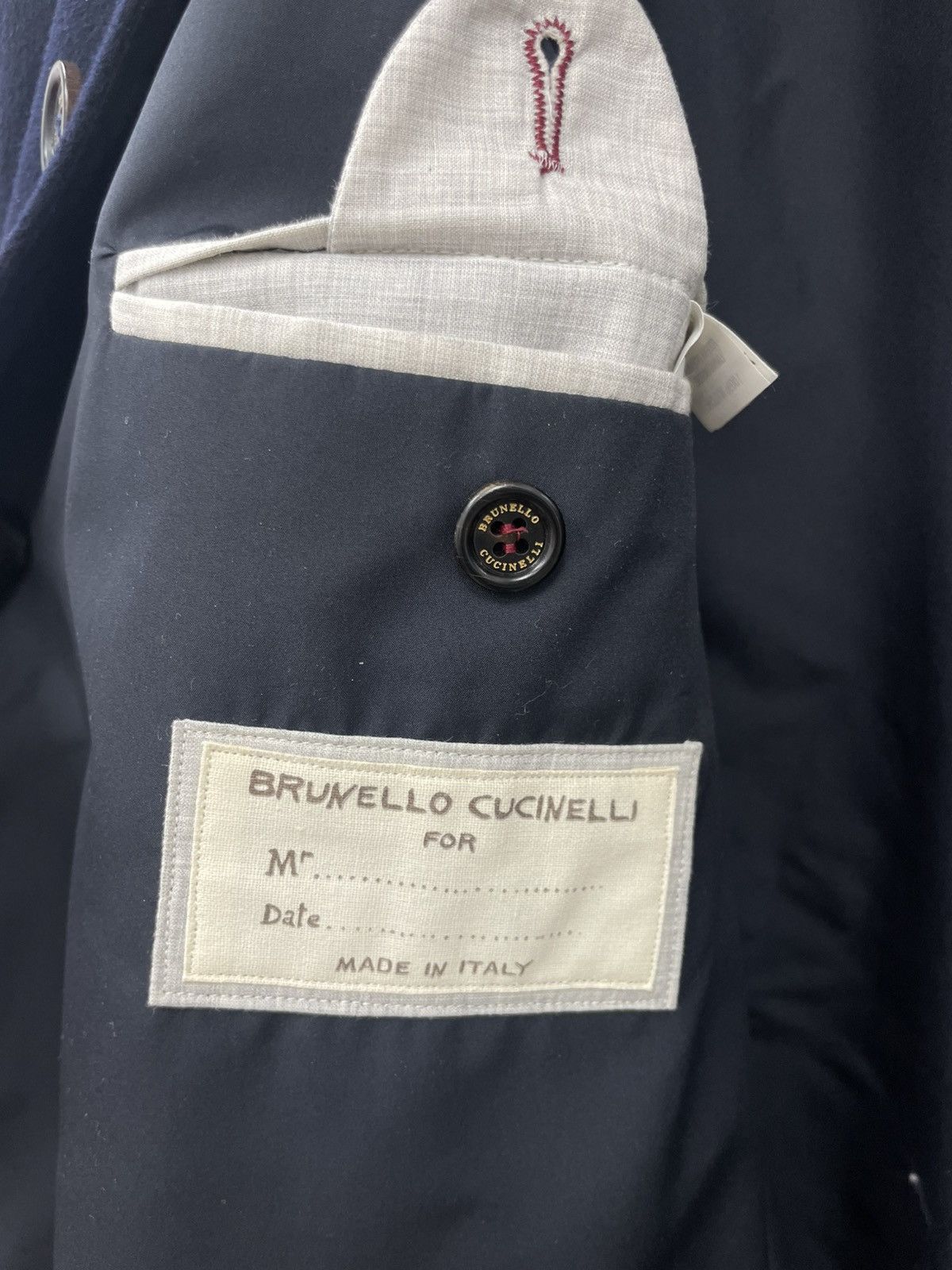 Brunello Cucinelli Brunello Cucinelli Cashmere Nylon Coat Size US XL / EU 56 / 4 - 7 Thumbnail