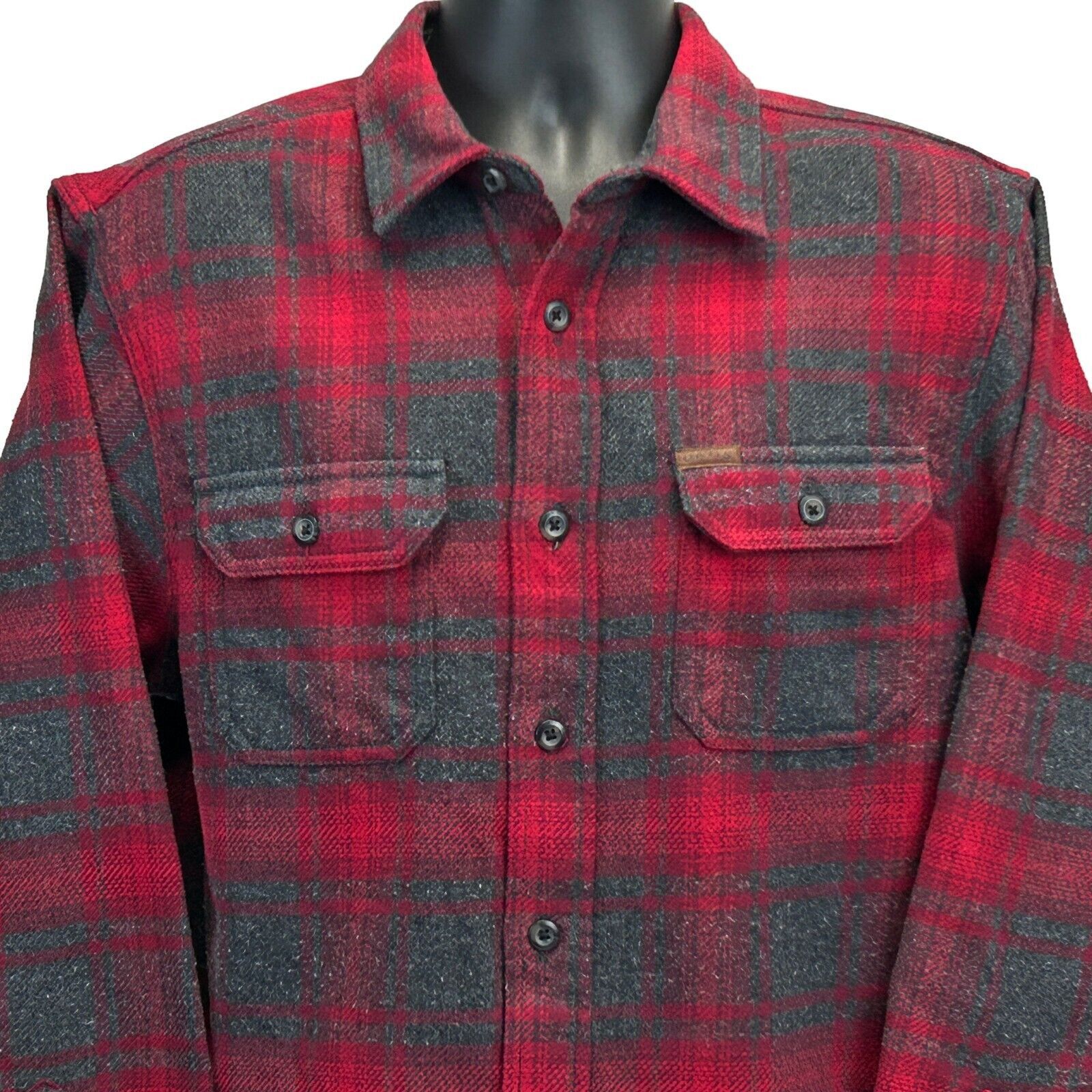 Orvis Orvis Big Bear Heavyweight Flannel Shirt Jacket Red M Size US M / EU 48-50 / 2 - 1 Thumbnail
