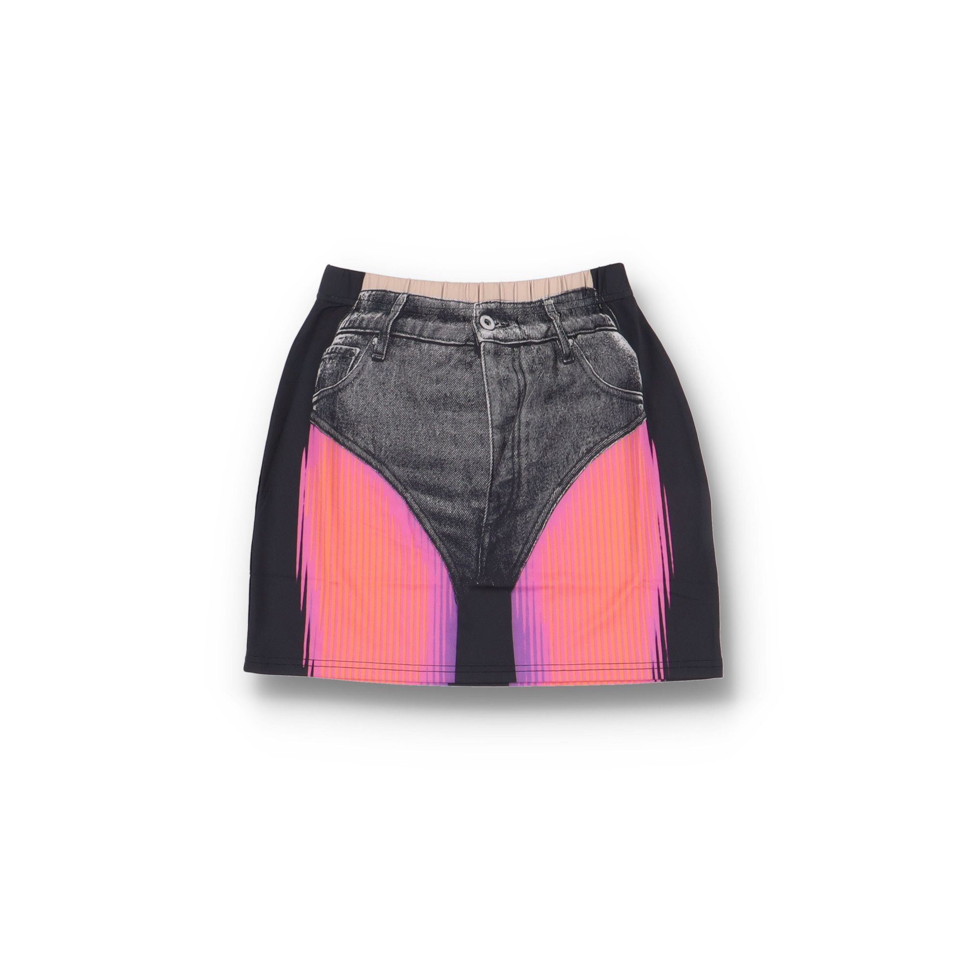 Jean Paul Gaultier × Y/Project Trompe L'oeil Janty Mini Skirt Size 26" / US 2 / IT 38 - 1 Thumbnail
