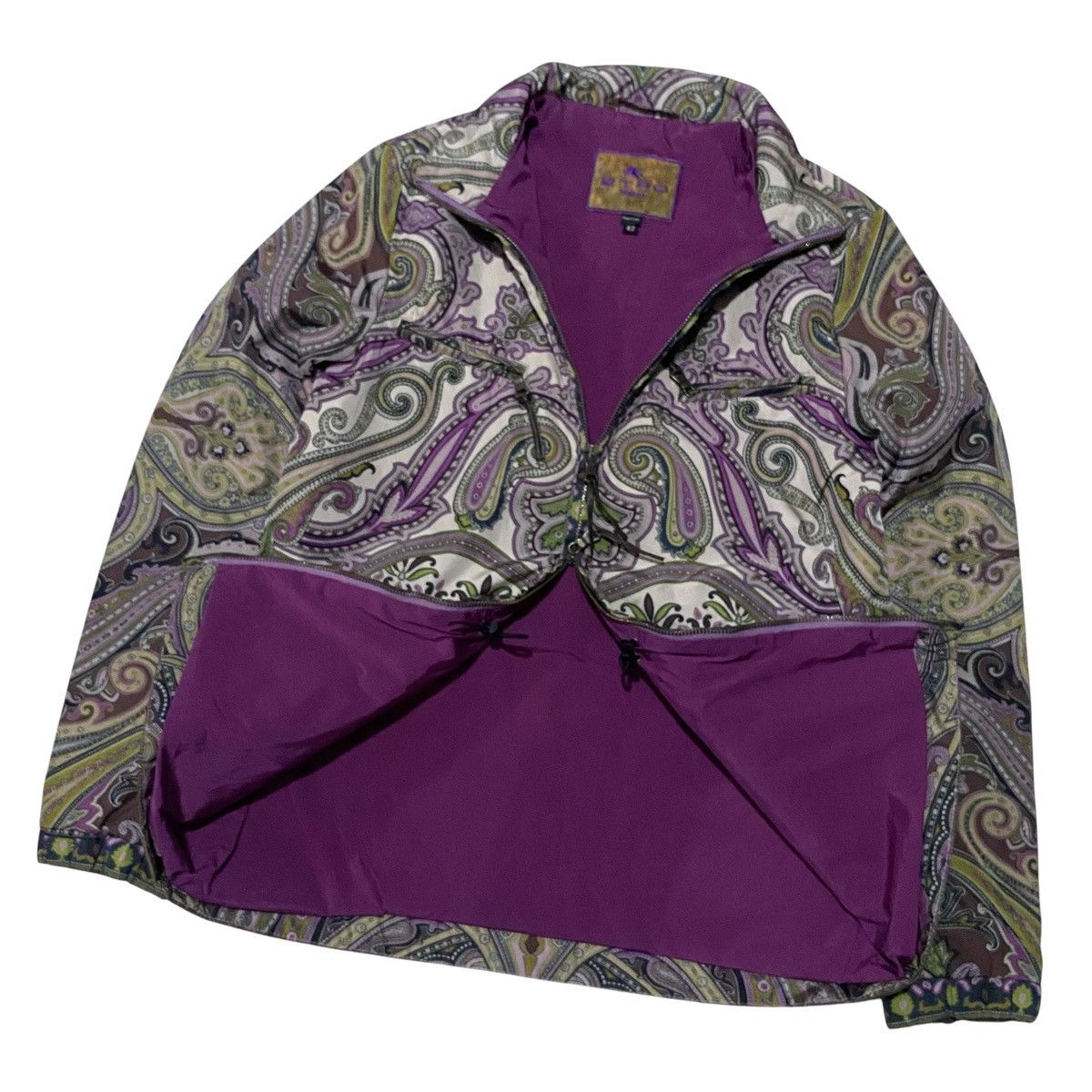 Etro × Vintage 🔥RARE🔥 Etro milano paisley jacket Size S / US 4 / IT 40 - 5 Thumbnail