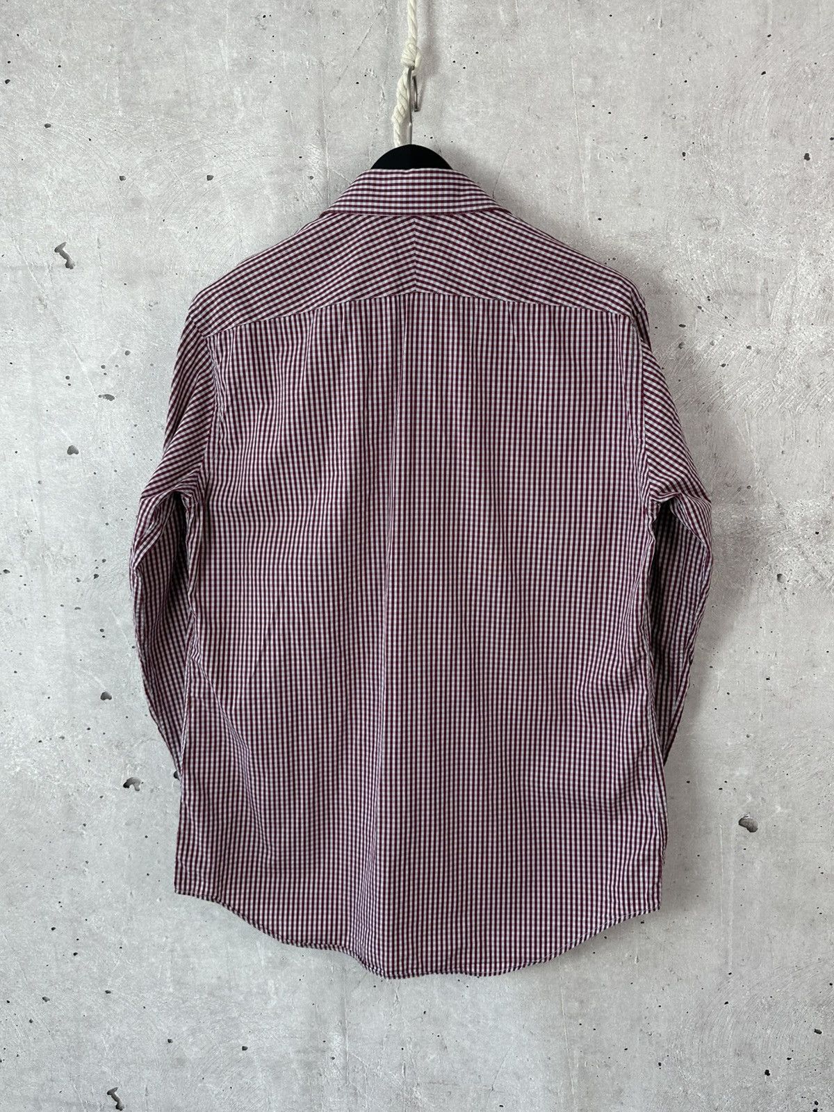 Paul Smith Paul Smith Classic Fit Check Made in Italy Long Sleeve Shirt Size US L / EU 52-54 / 3 - 5 Thumbnail