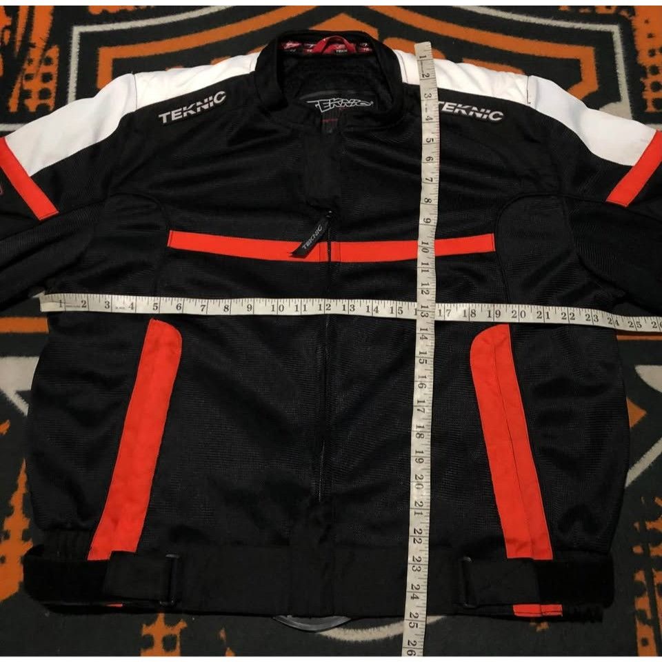 Other TEKNIC Riding Jacket Size 46 Men, With Armor, Mesh Fabric Size US L / EU 52-54 / 3 - 7 Thumbnail