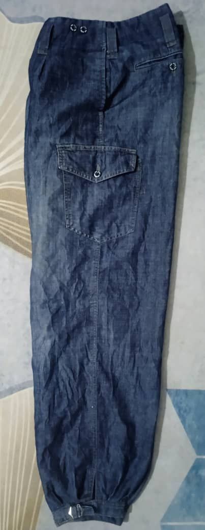 Japanese Brand × Vintage Vtg Denim WM Nikka Multiple Cargo Baggy Size US 32 / EU 48 - 4 Thumbnail