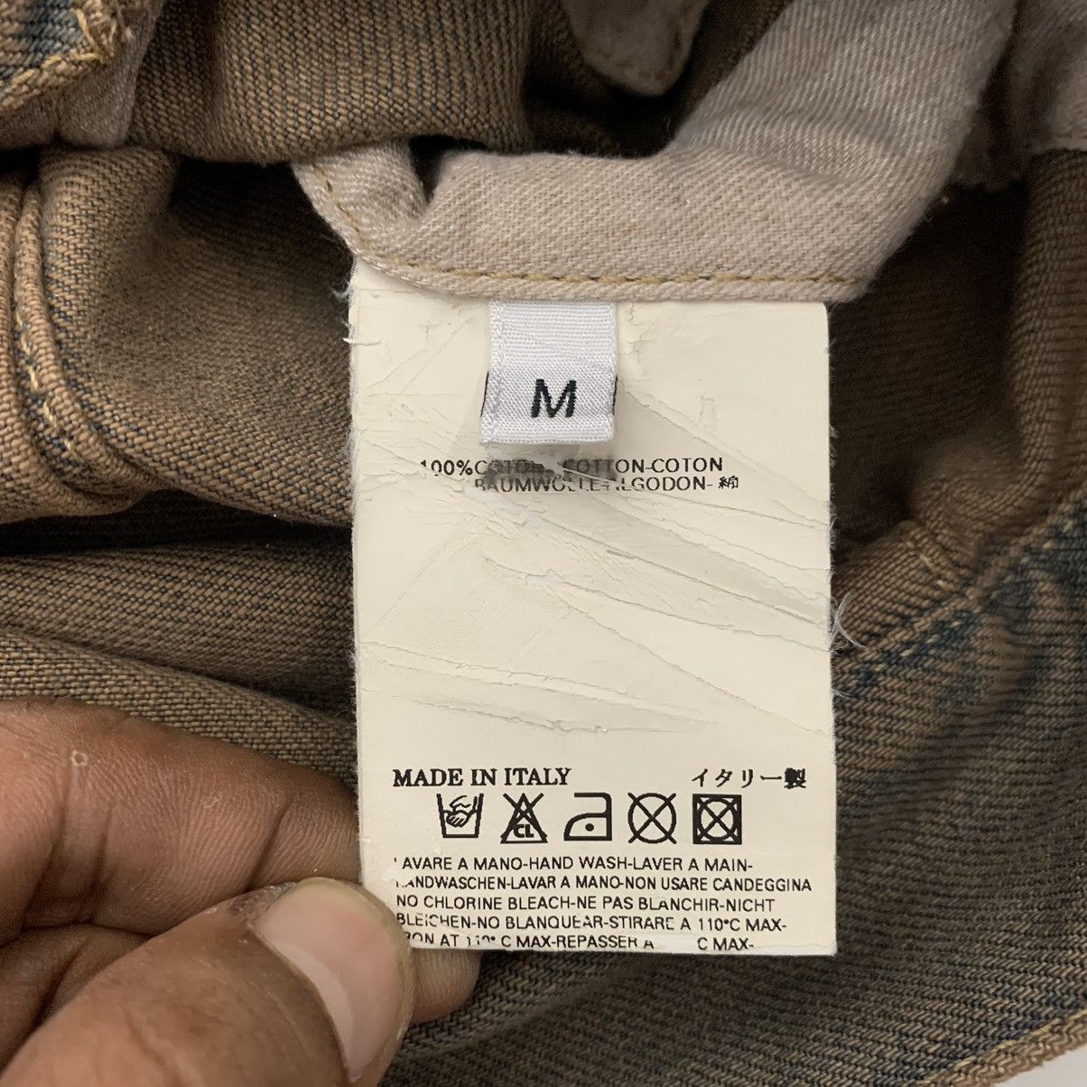 Other Italian Designer Denim Jacket Size M / US 6-8 / IT 42-44 - 10 Thumbnail
