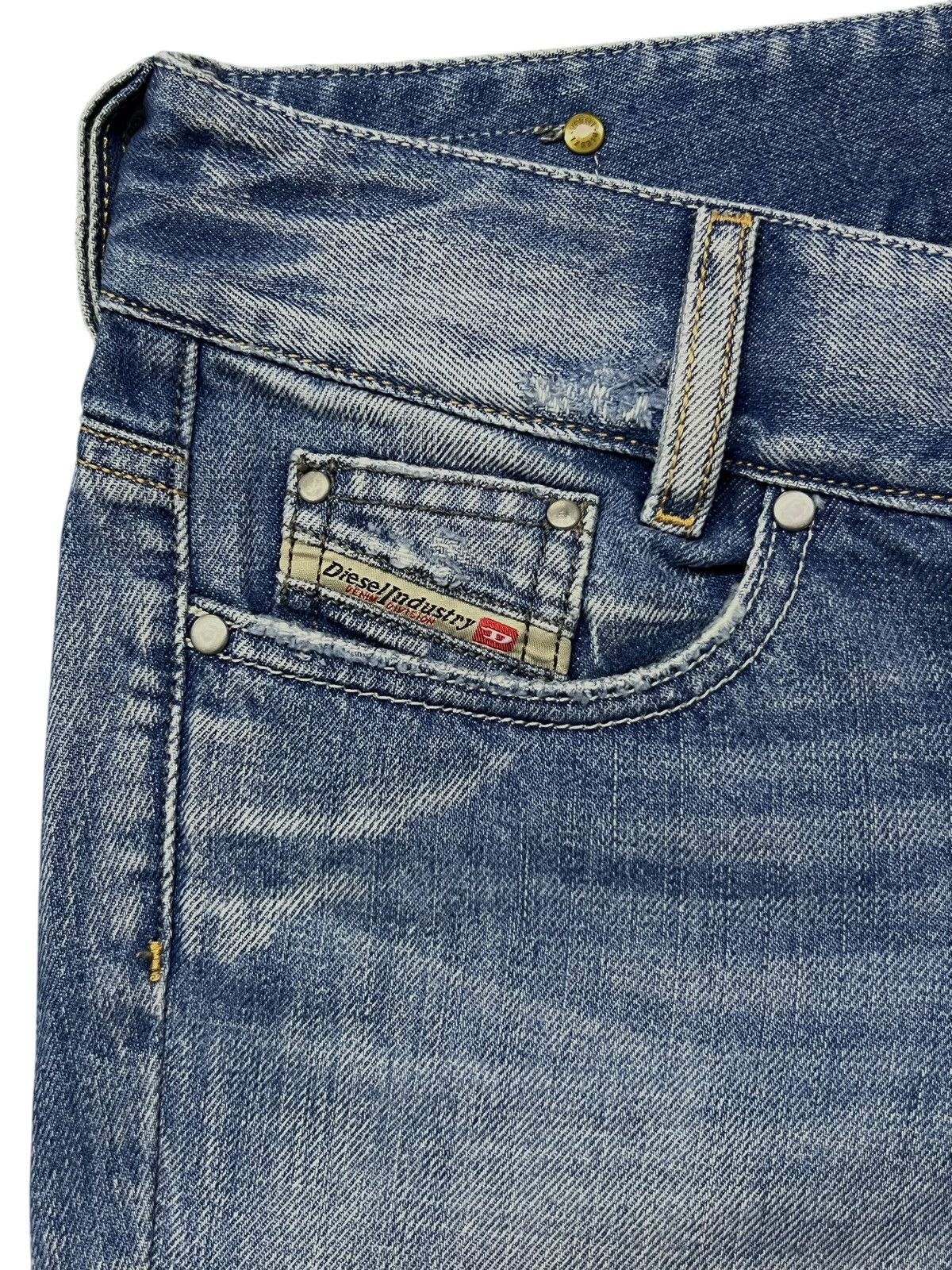 Diesel Flared Vintage Diesel Louvely Italy - Faded Wash Jeans Size 29" - 7 Thumbnail