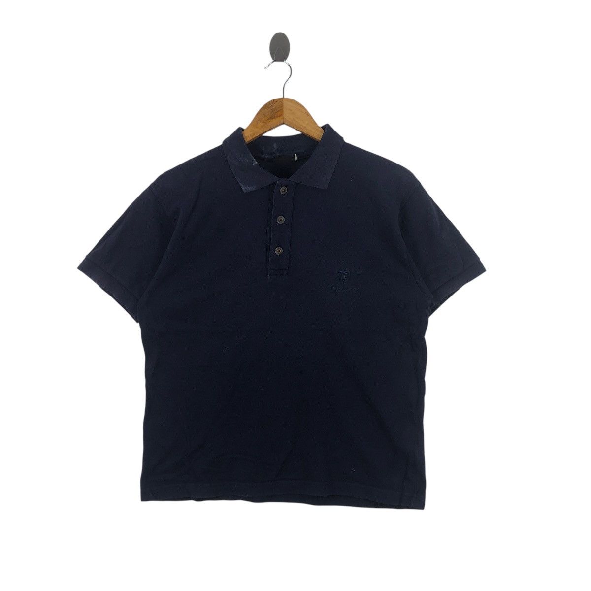 Vintage TRUSSARDI Made In Italy Minimalist Design Polo Tee