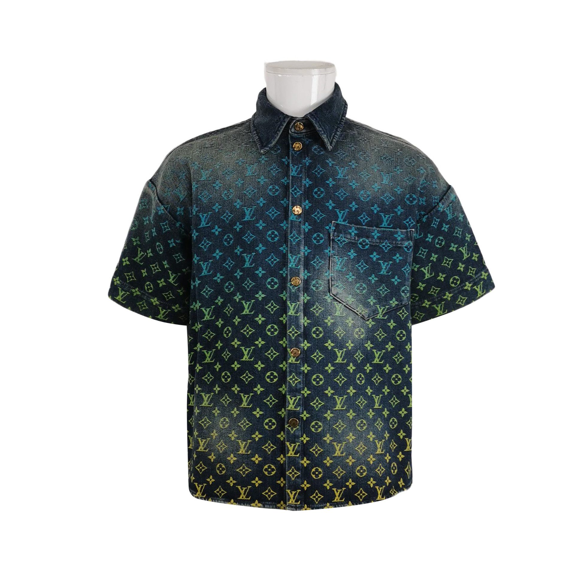 Louis Vuitton Louis Vuitton Monogram Gradient Denim Jacket Size XS Size US XS / EU 42 / 0 - 1 Thumbnail