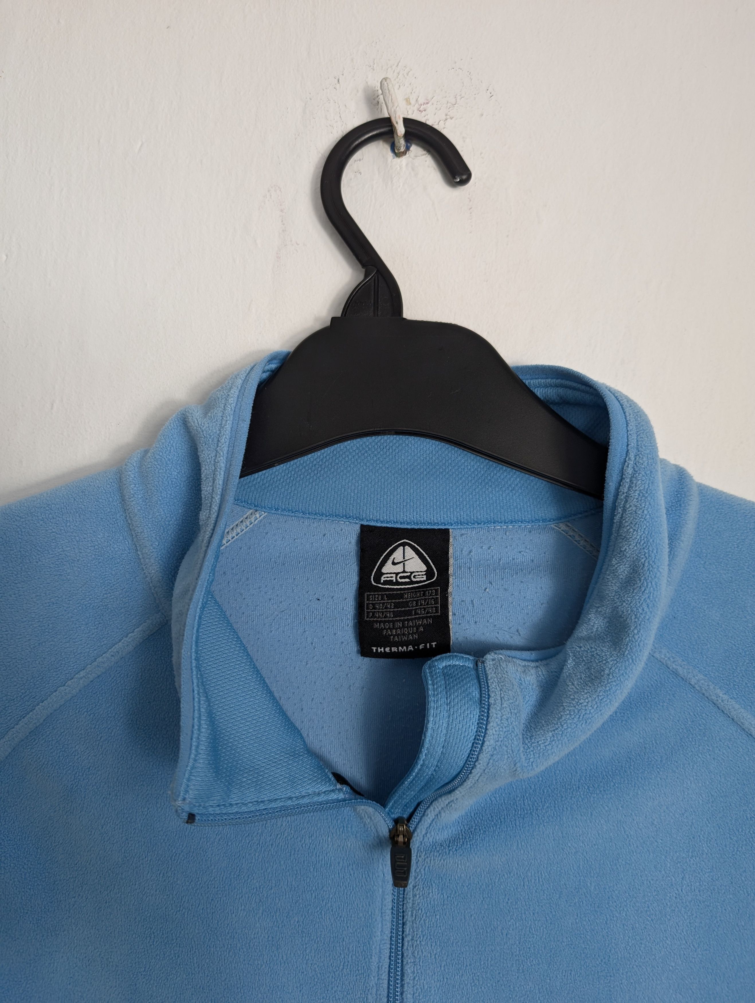 Nike × Nike ACG Vintage Nike ACG Women's Fleece Baby Blue Gorpcore Layer Size L / US 10 / IT 46 - 3 Thumbnail