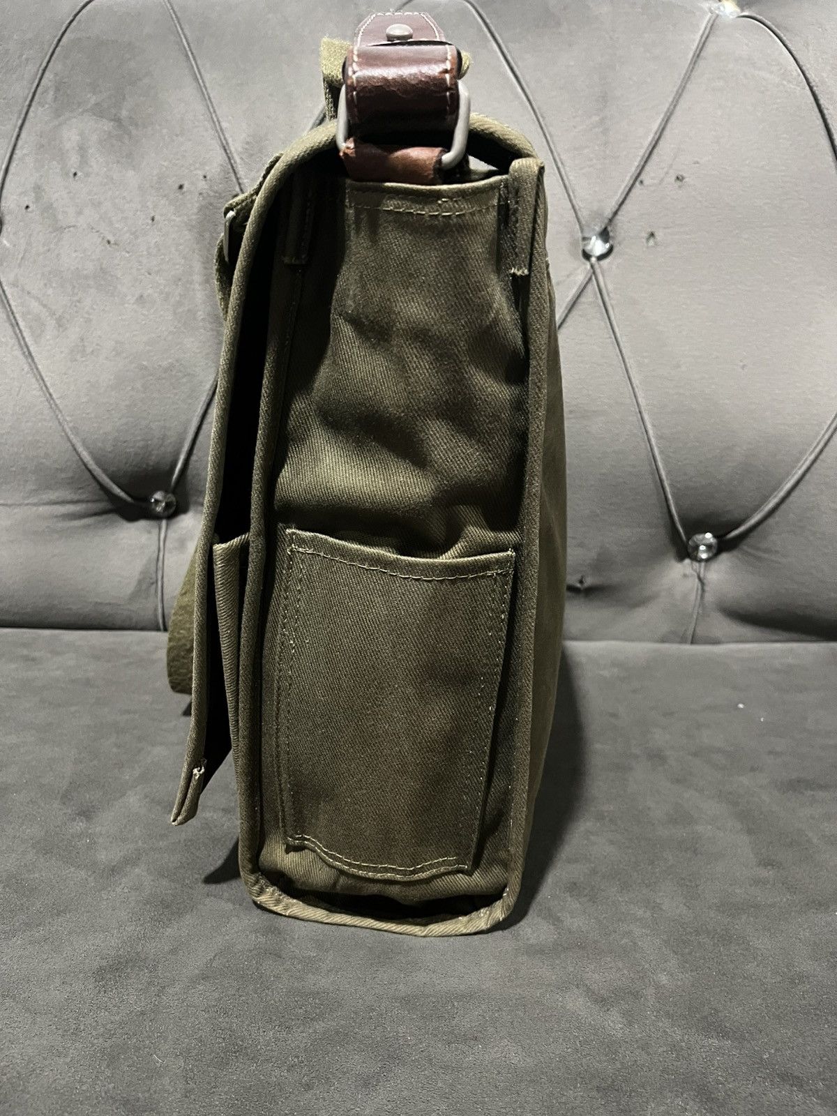 Yohji Yamamoto Authentic INED HOMME By Yohji Yamamoto Militry Bag Size ONE SIZE - 4 Thumbnail