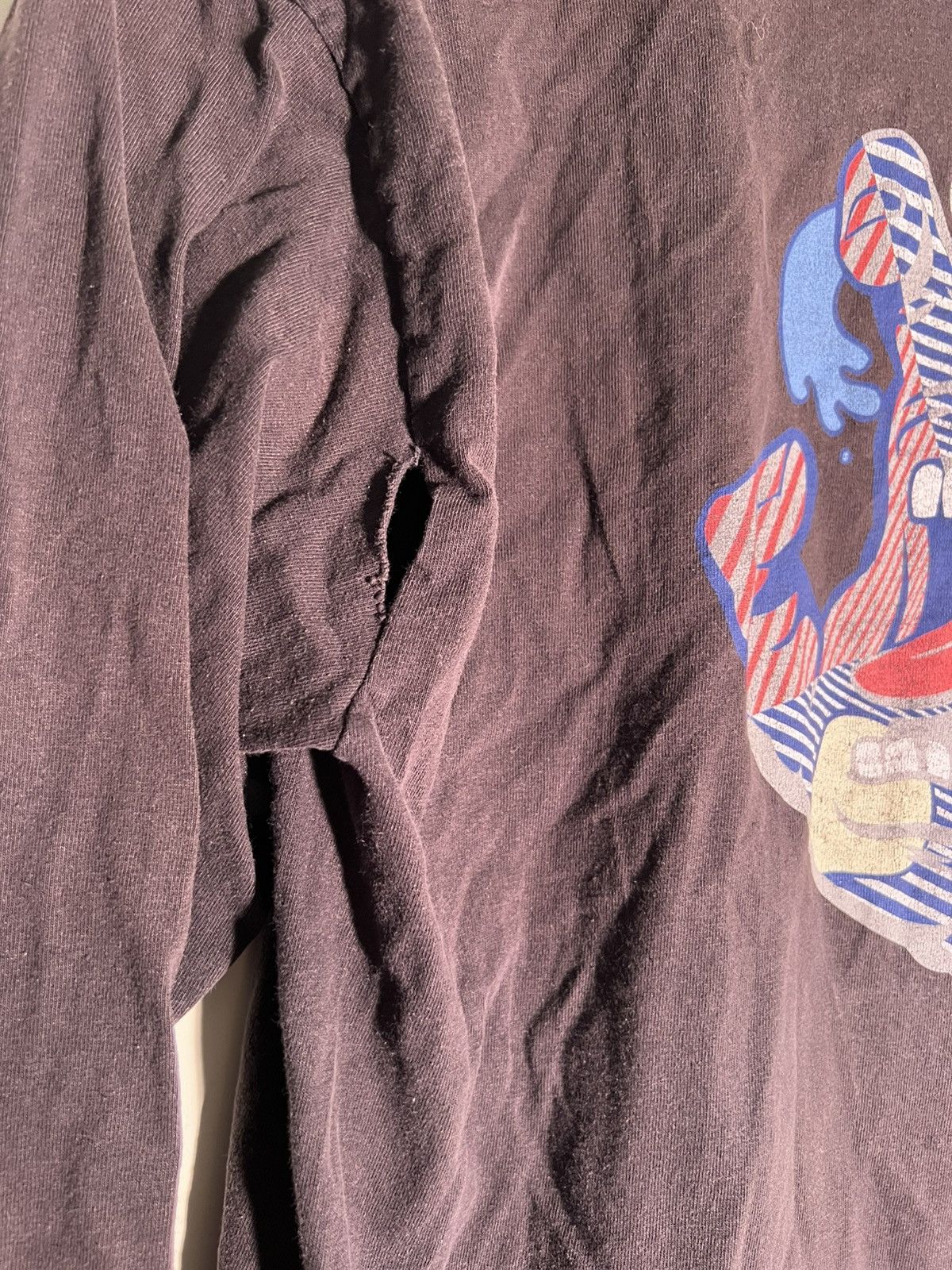 Vintage Y2K 2000’s VTG Vintage Santa Cruz Monster Hand Retro T Shirt Size US M / EU 48-50 / 2 - 6 Thumbnail