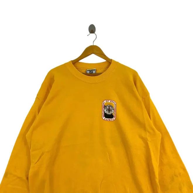 Lee Vintage 90s UNIVERSITY Of MARYLAND College Park Yellow Size US XXL / EU 58 / 5 - 4 Thumbnail