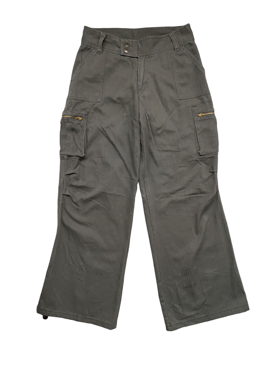 image of Hysteric Glamour x If Six Was Nine Loose Baggy Multipocket Bush Pants Uncle Bob in Geey, Women's (S