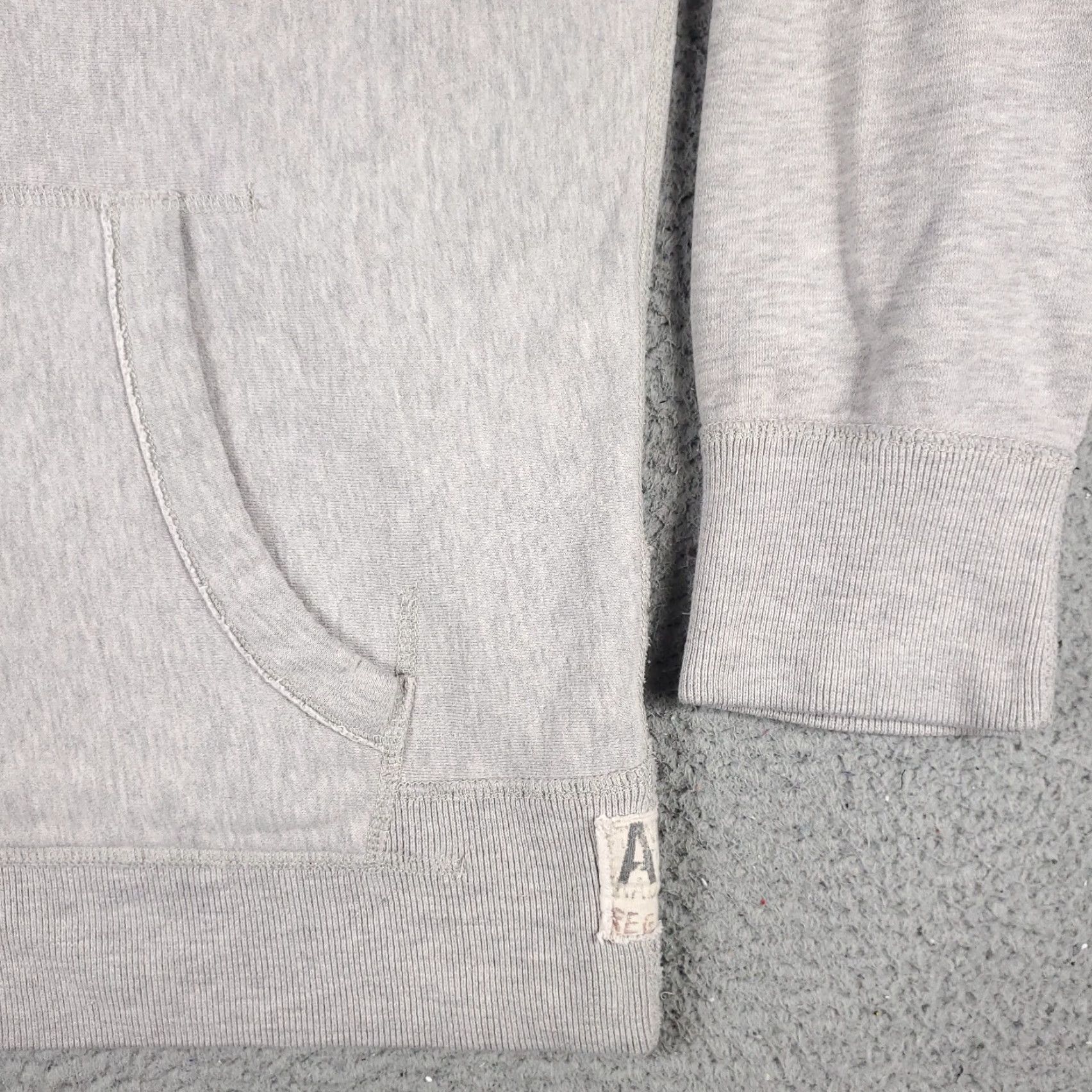 American Eagle Outfitters American Eagle Hoodie Mens Large Gray Casual Pullover Sweatshirt Size US L / EU 52-54 / 3 - 4 Thumbnail