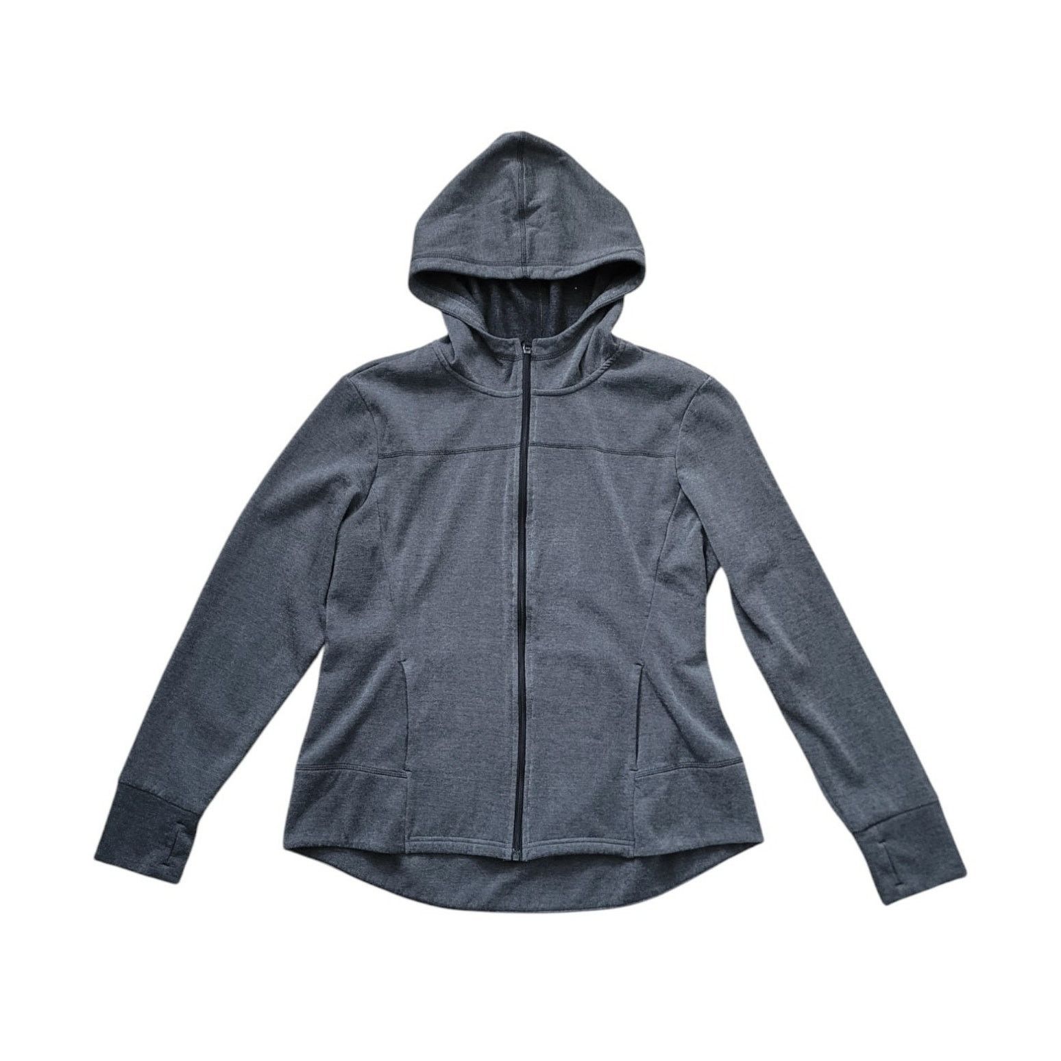 NBDN Nobrandedon Danskin Gray Hoodie | Size XL Size XL / US 12-14 / IT 48-50 - 1 Thumbnail