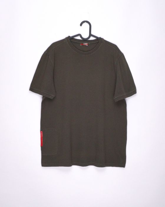 Prada linea clearance rossa t shirt