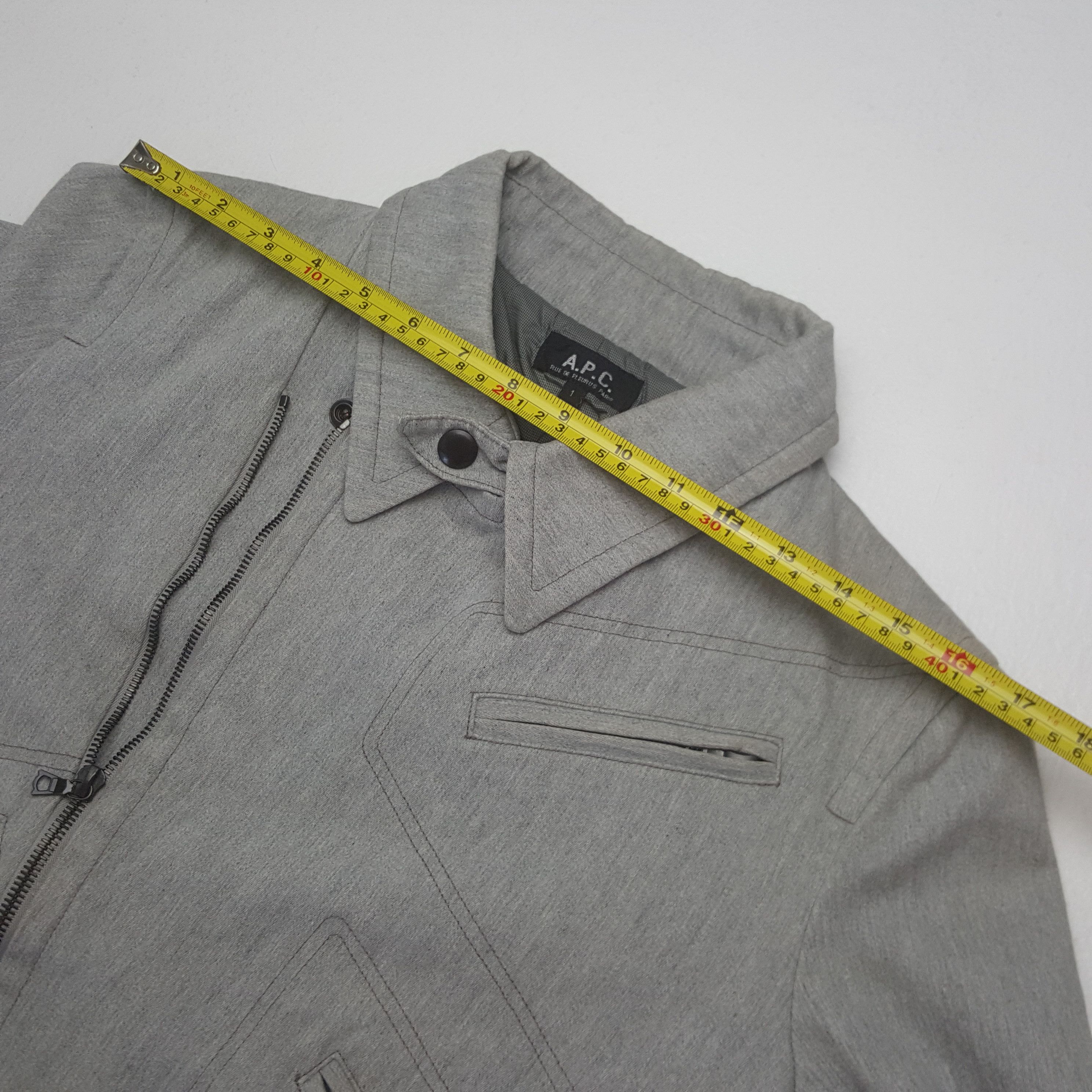 A.P.C. Vintage A.P.C. Japanese Punk Style Jacket C314N4 Size US S / EU 44-46 / 1 - 5 Thumbnail