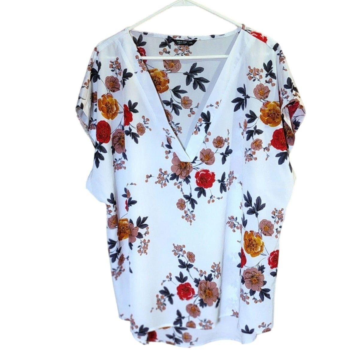 Shein Shein Curve Floral Top Size 4XL Fits Like 3XL Size 3XL / US 20-22 - 1 Thumbnail