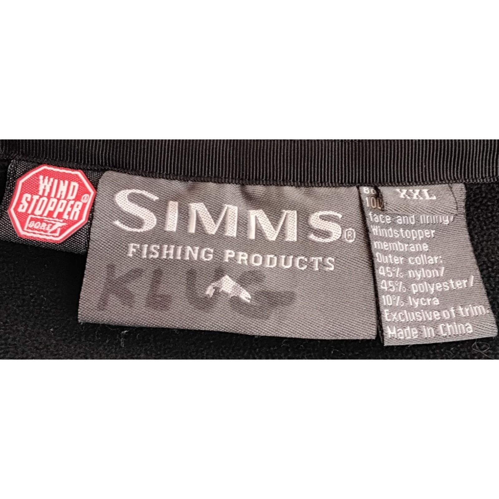 Simms Simms Windstopper Fleece Jacket Men's XXL Blue Outdoor Size US XXL / EU 58 / 5 - 8 Thumbnail