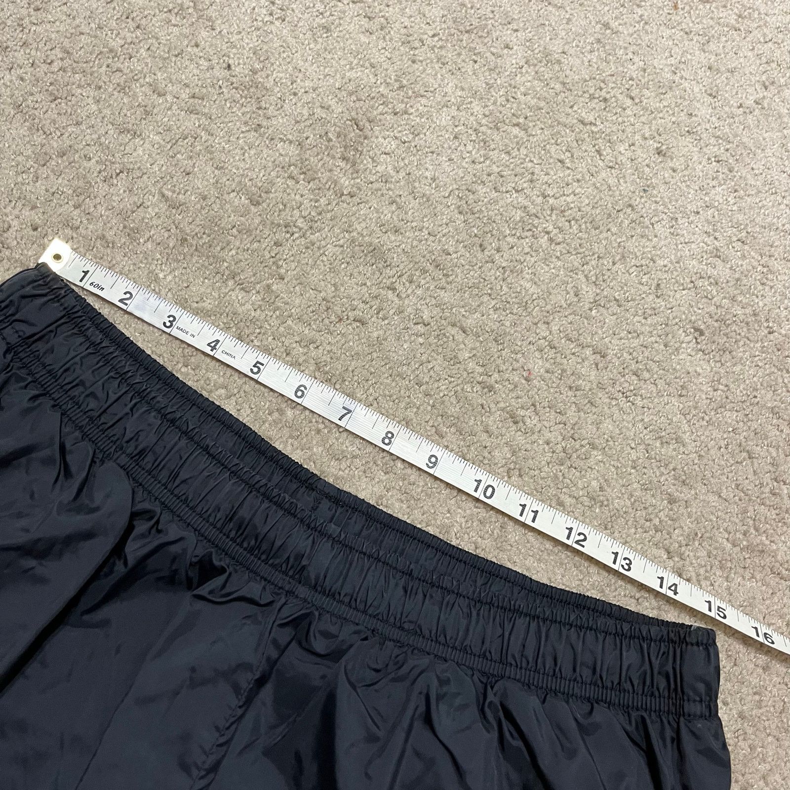 Nike Nike Y2K Baggy Lined White Striped Black Trackpants XL Size US 30 / EU 46 - 6 Thumbnail