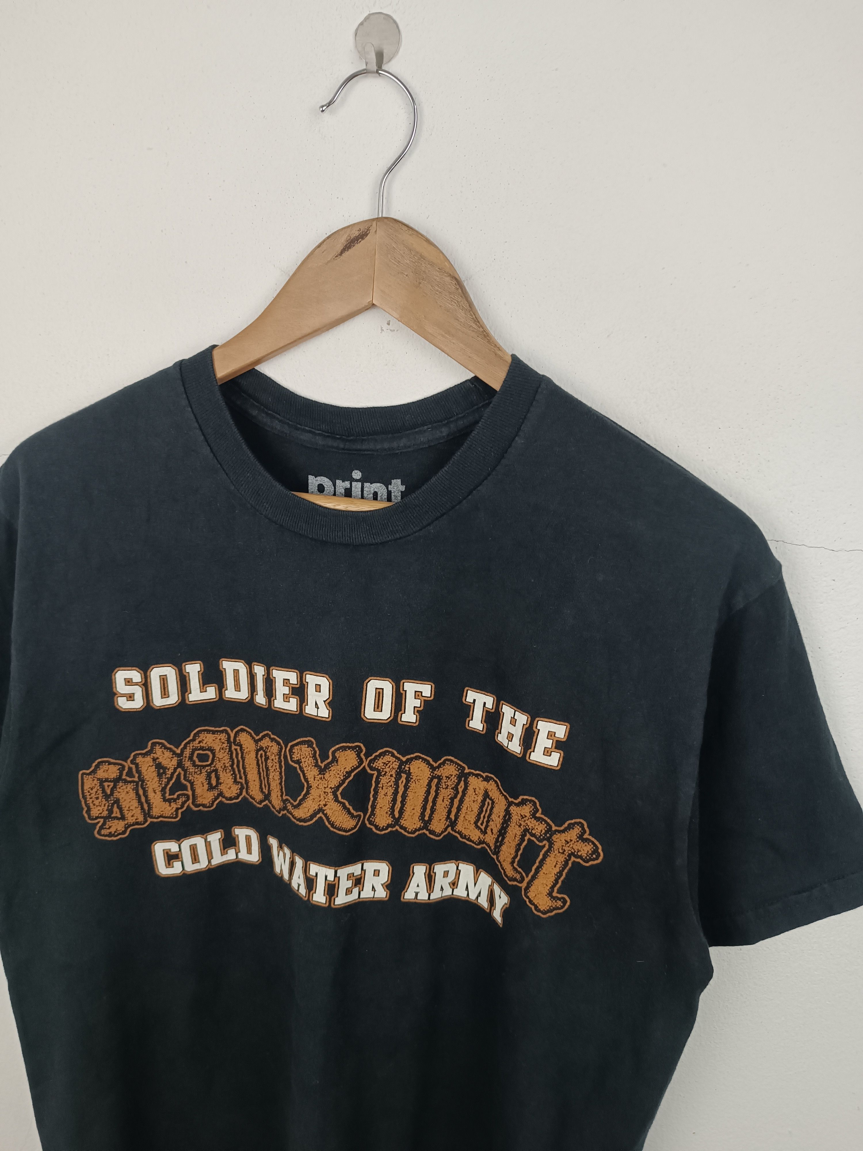Band Tees VINTAGE SOLDIER OF THE COLD WATER PUNK HARDCORE EDGE Size US M / EU 48-50 / 2 - 9 Thumbnail