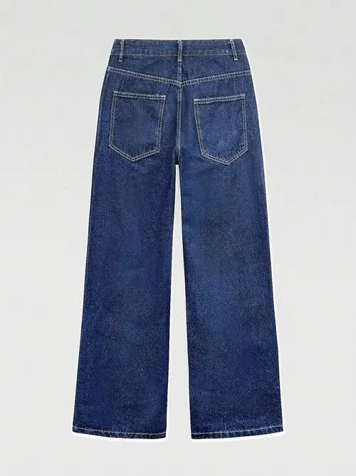Jean Vintage 2000s Retro Denim Jeans Loose fit Size US 36 / EU 52 - 3 Thumbnail