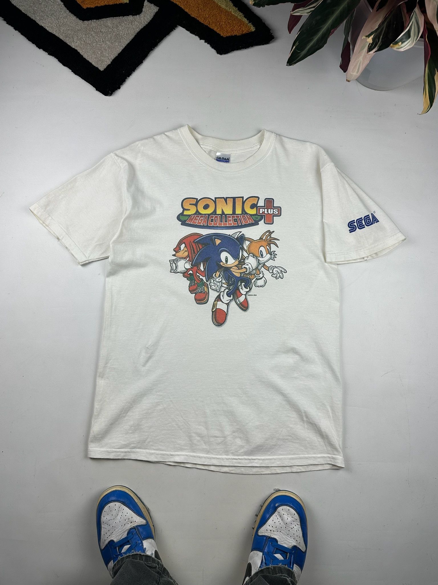 The Game Sonic The Hedgehog “Mega Collection Plus” Promo Tee 2004 Size US M / EU 48-50 / 2 - 5 Thumbnail