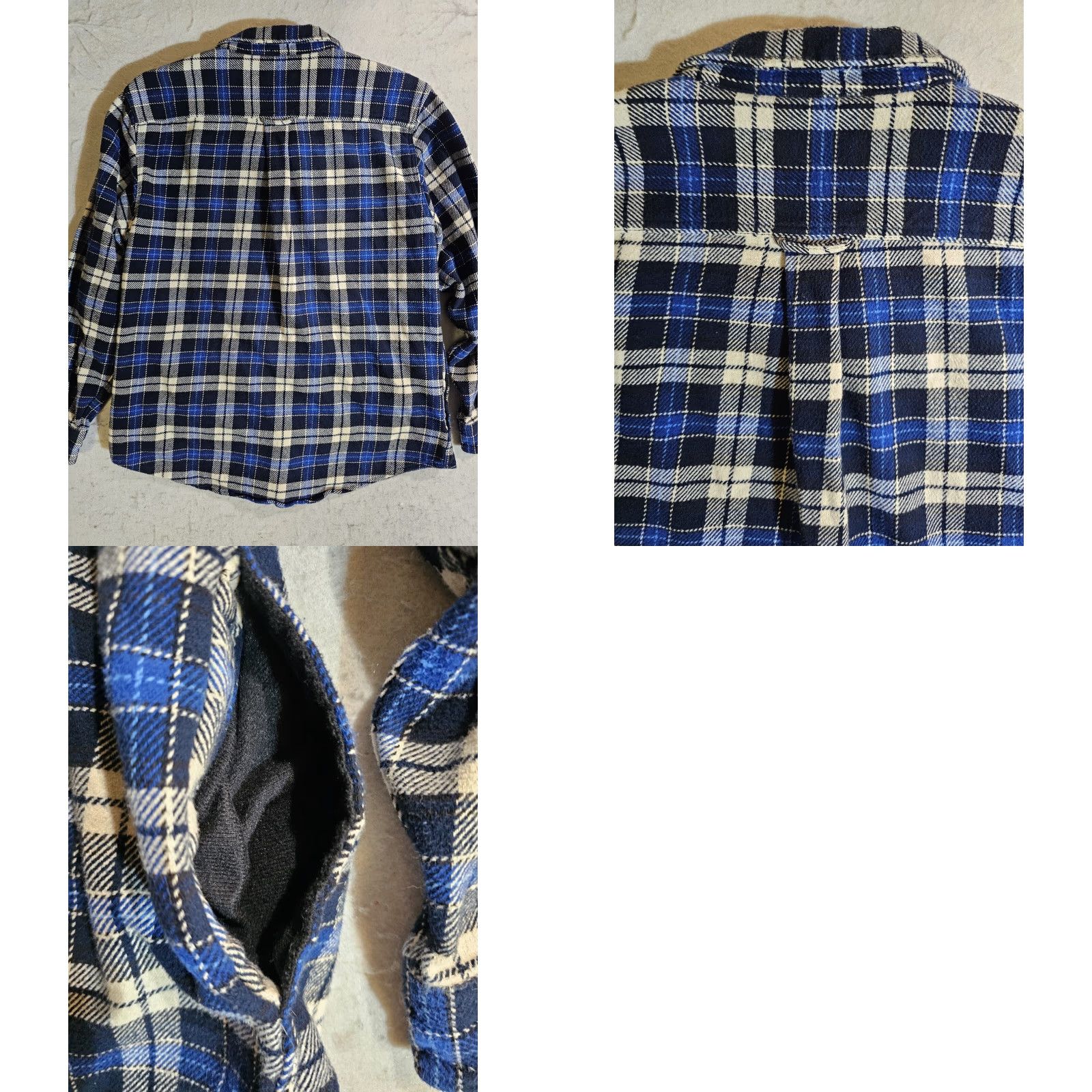Orvis VINTAGE Orvis Shirt Jacket Heavy Flannel Plaid Button-Up Long Sleeve Pockets Mens Sz XL Size US XL / EU 56 / 4 - 8 Thumbnail