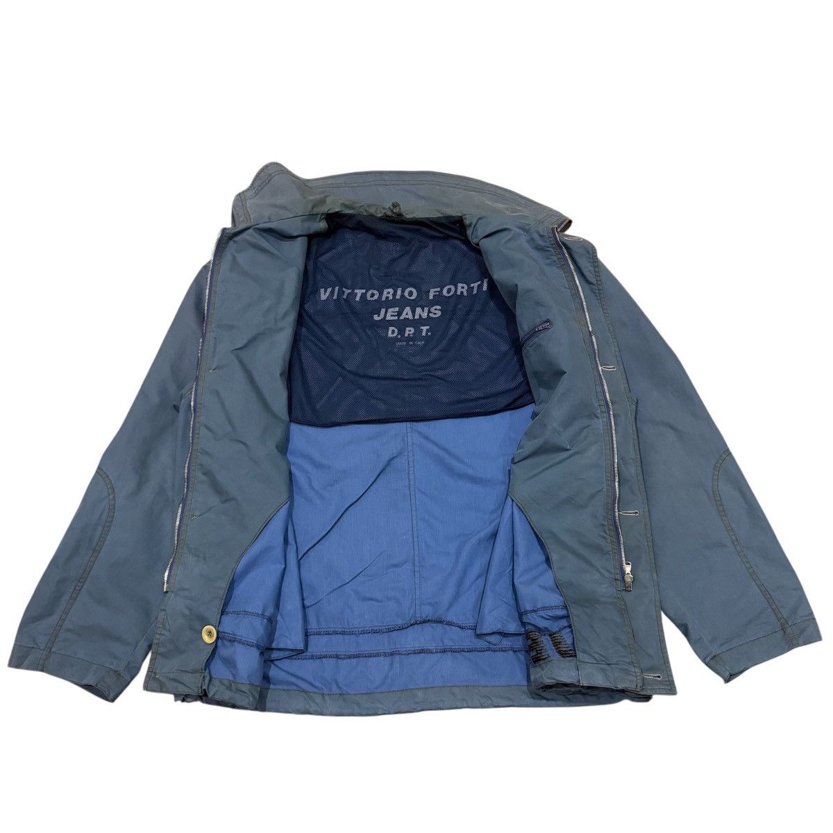 Fortis Vintage Vittorio Forti Jeans D.P.T. Jacket | Made in Italy Size US XL / EU 56 / 4 - 5 Thumbnail