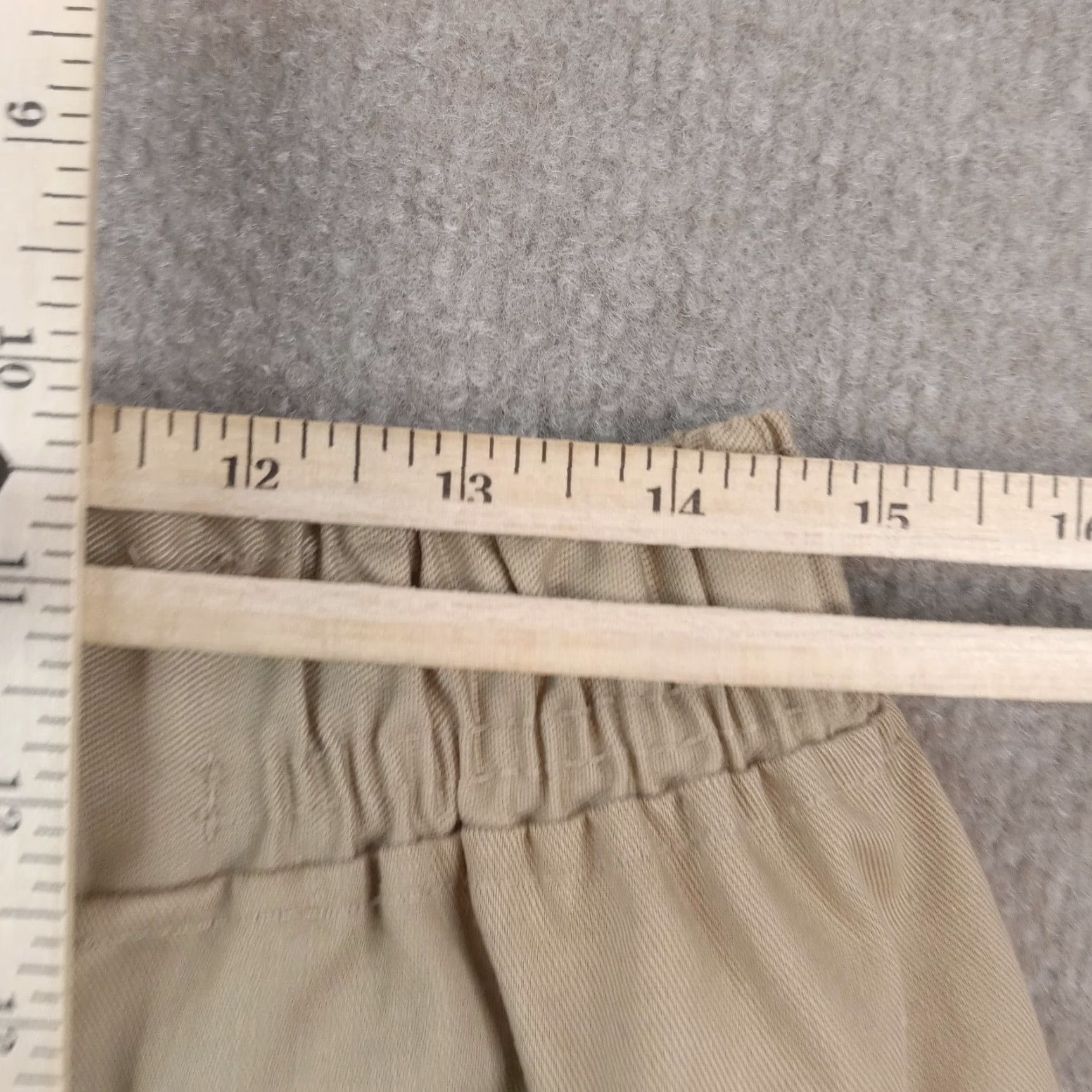 PrettyLittleThing Pretty Little Thing Brown Cargo Pants Womens 12 Ankle Wide Leg Stretch Cotton Size 34" / US 12 / IT 48 - 5 Thumbnail