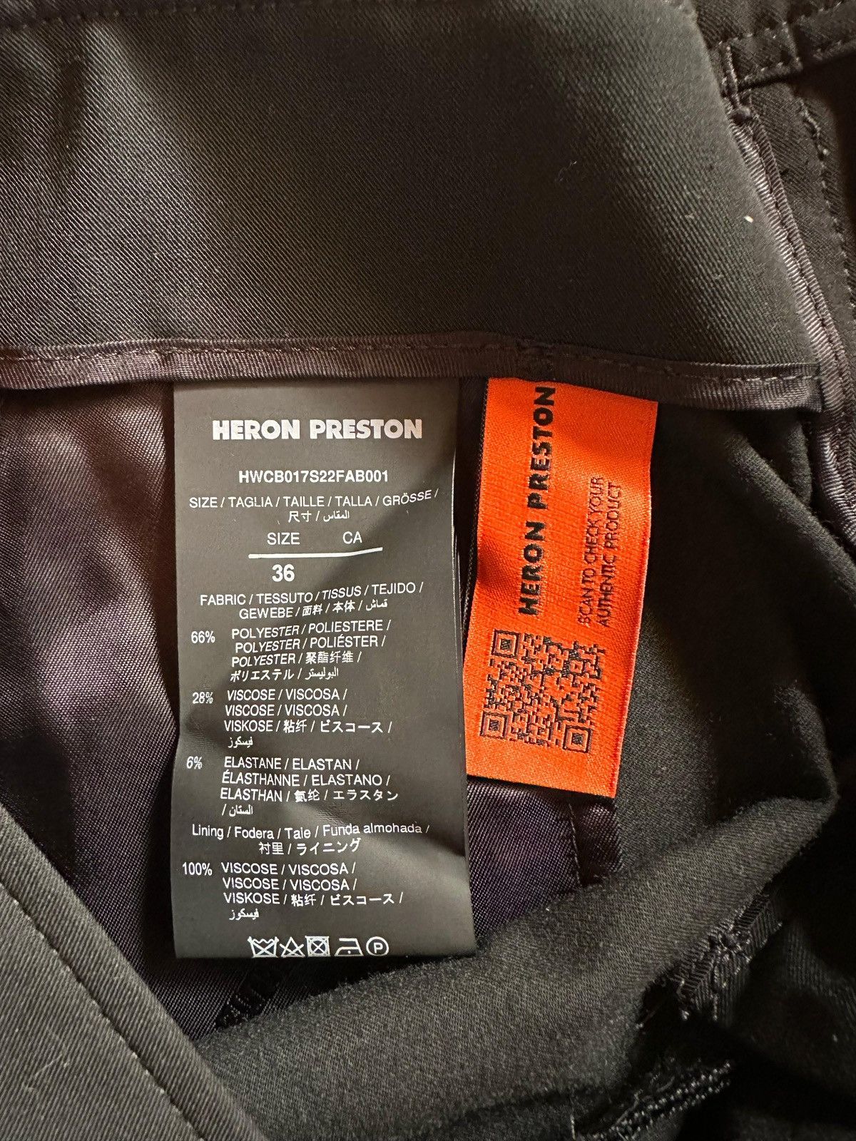 Heron Preston Heron Preston logo-patch cut-out shorts Size 25" / US 0 / IT 36 - 4 Thumbnail