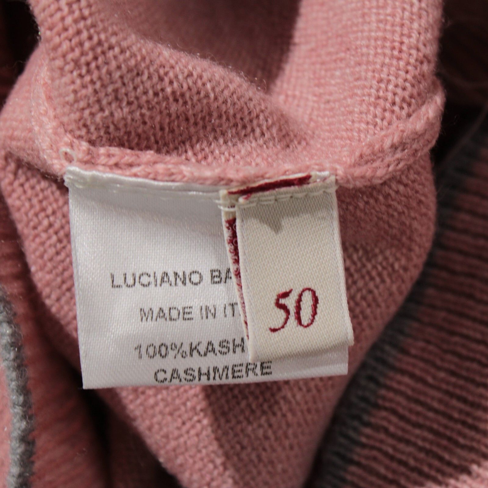 Luciano Barbera Luciano Barbera Sweater Size US M in Pink Size US M / EU 48-50 / 2 - 8 Thumbnail