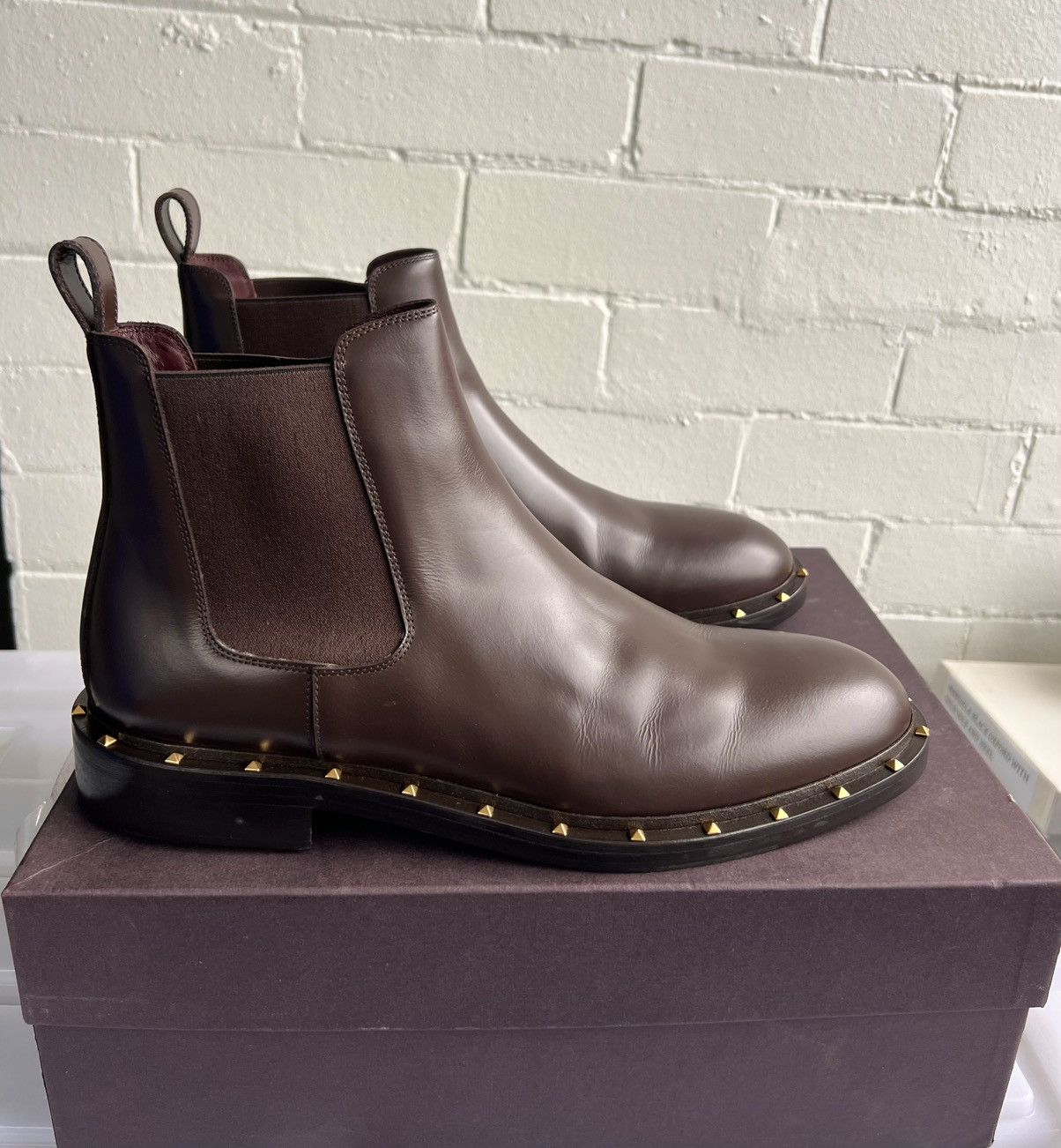 Valentino Valentino studded boot Size US 12 / EU 45 - 2 Thumbnail