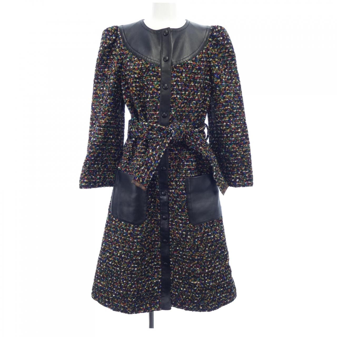 Louis Vuitton Louis Vuitton Louis Vuitton FHR054R0T Dress Cotton Dresses FHR054R0T DUTY FREE for USA Size ONE SIZE - 1 Thumbnail