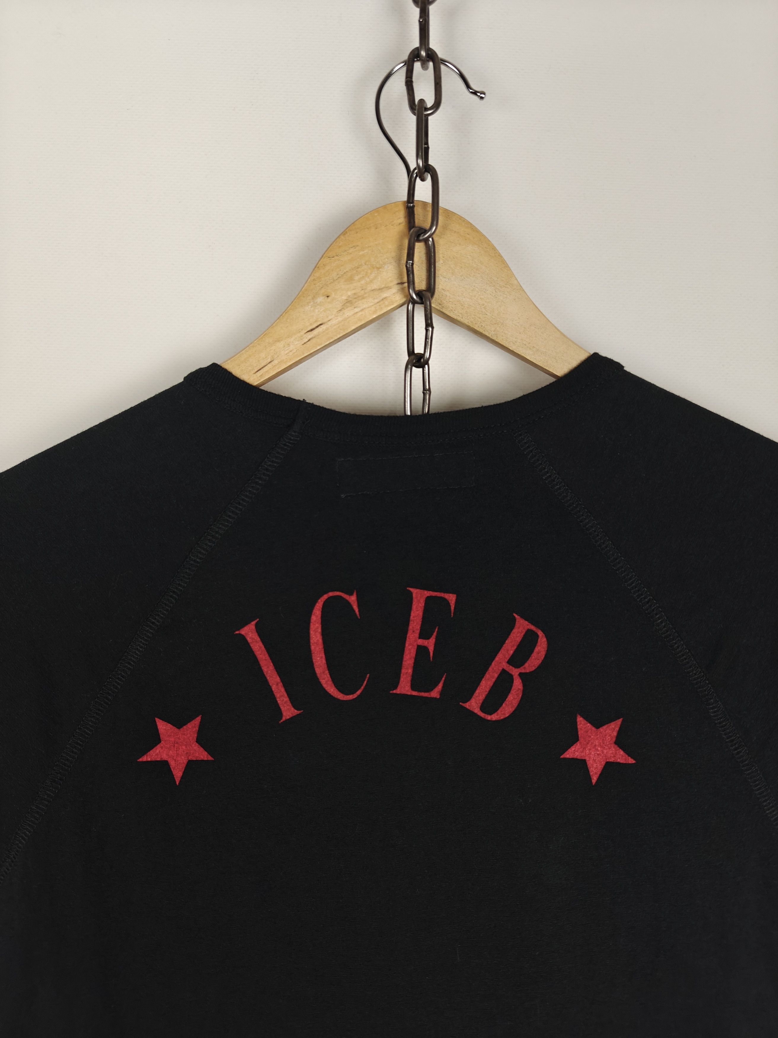 Iceberg Iceberg VTG Longsleeve Crewneck Pullover Mickey Mouse Black Size US L / EU 52-54 / 3 - 9 Thumbnail