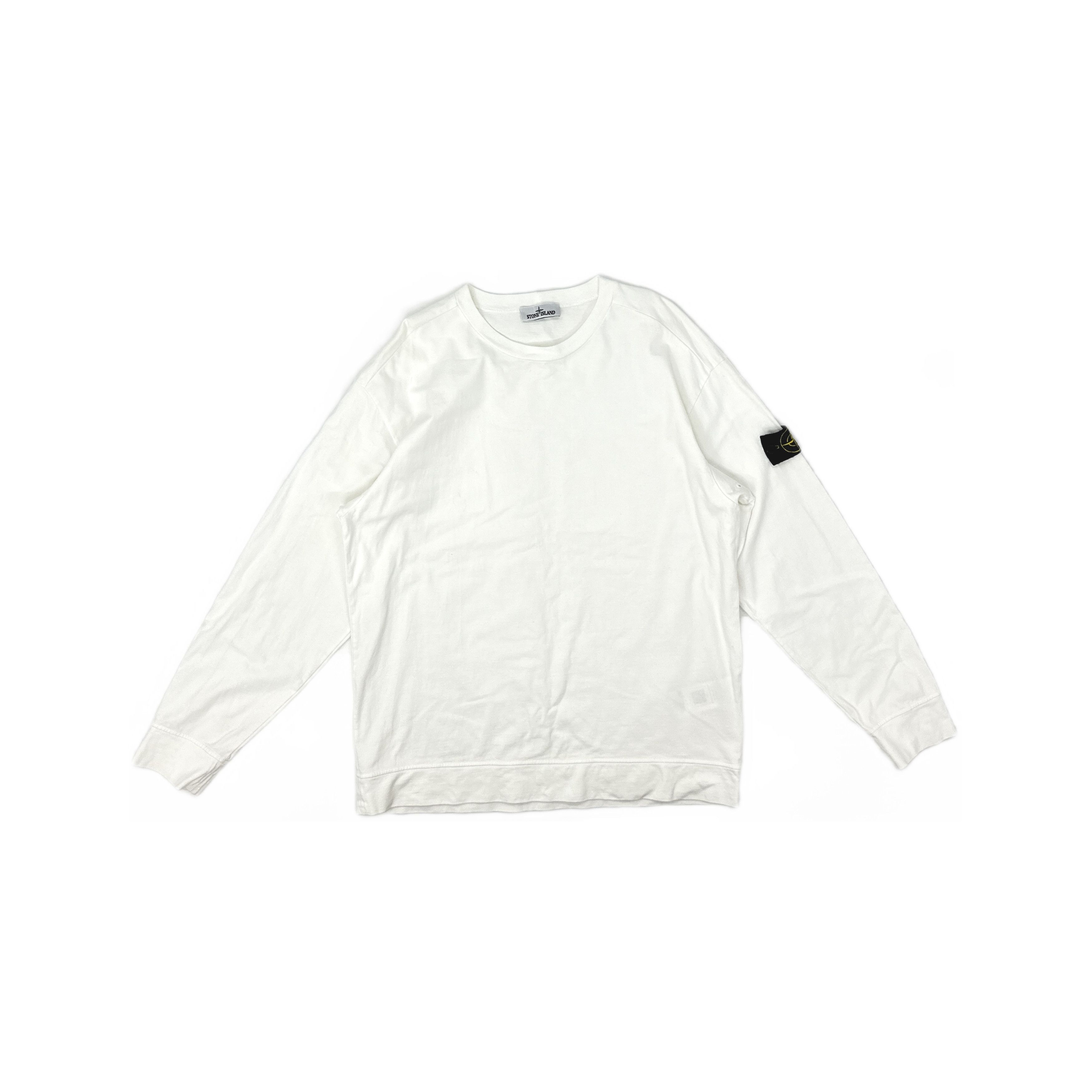 Stone Island Stone Island Compass Patch Long Sleeve T-Shirt Size XL Size US XL / EU 56 / 4 - 1 Thumbnail