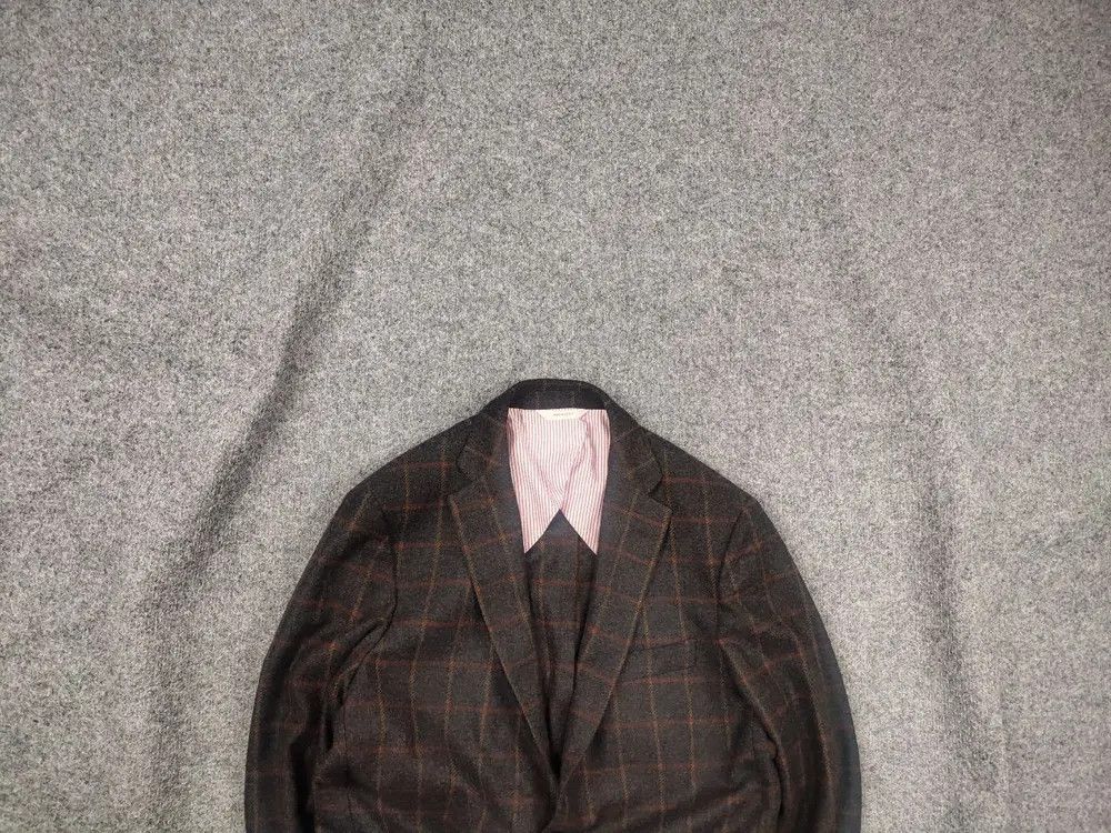 Brooks Brothers Brooks Brothers red fleece heritage Moon wool Blazer Jacket Size 42R - 1 Thumbnail