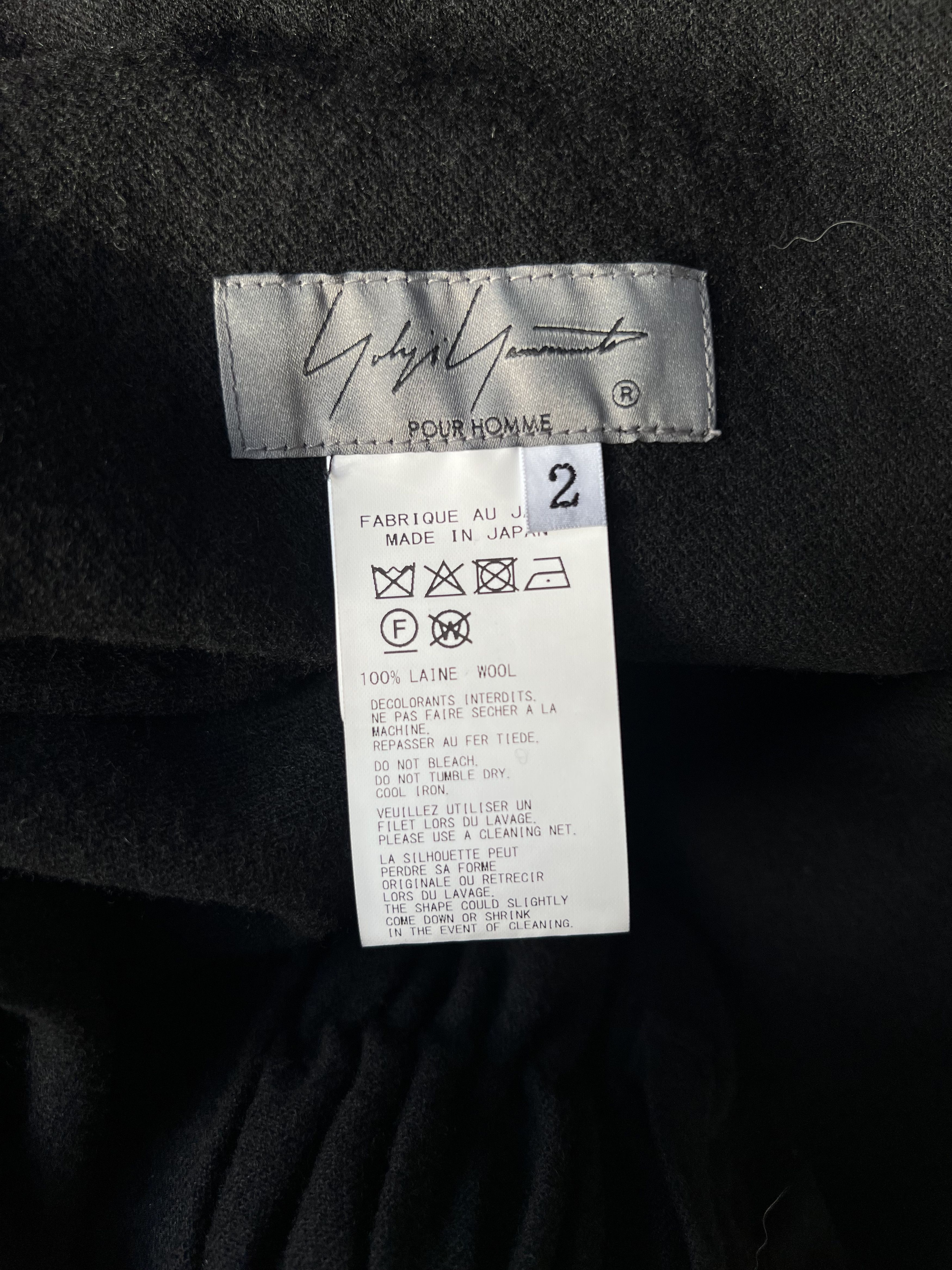 Yohji Yamamoto Yohji Yamamoto Pour Homme - WRAP PANTS Size US 30 / EU 46 - 16 Thumbnail