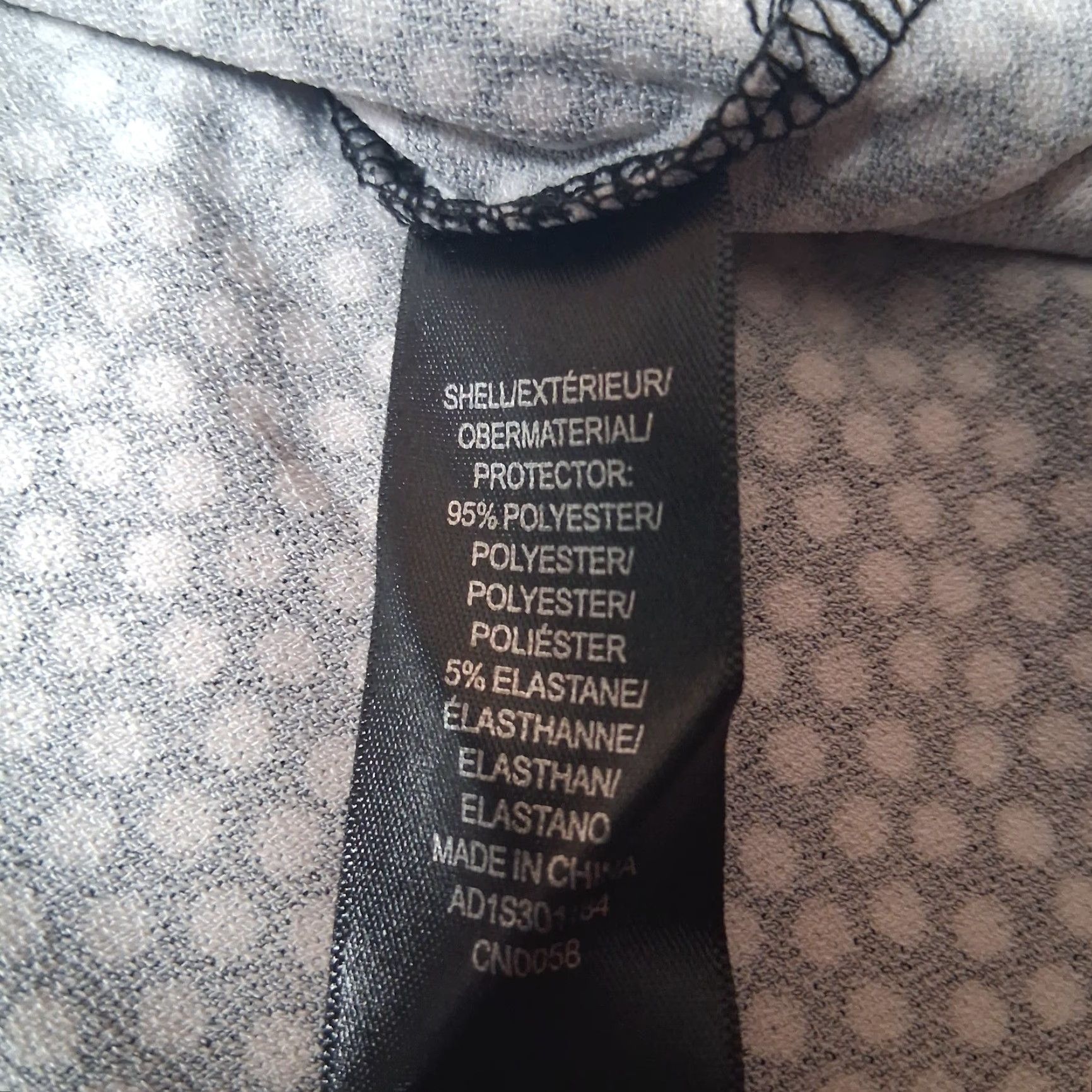 Adrianna Papell Adrianna Papell Blouse Large Black White Polka Dot Tie Neck Stretch NEW Size L / US 10 / IT 46 - 5 Thumbnail