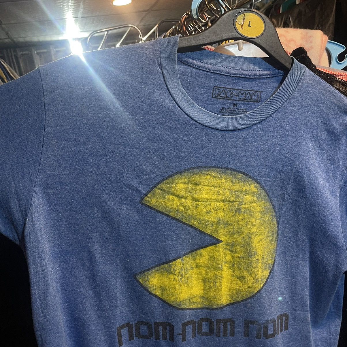 Vintage Pac Man Graphic Tee Size US M / EU 48-50 / 2 - 2 Thumbnail